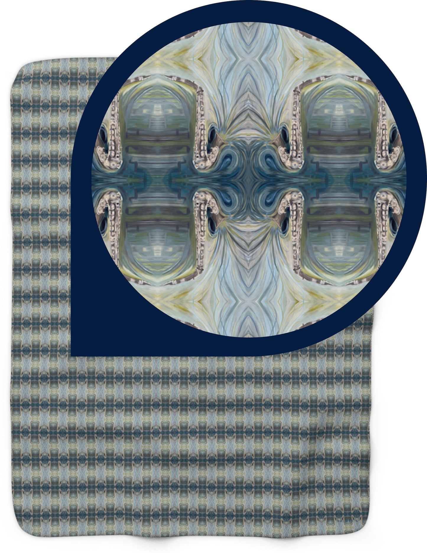 Sherpa Throw Blanket - Saxophone (SF-SAX)