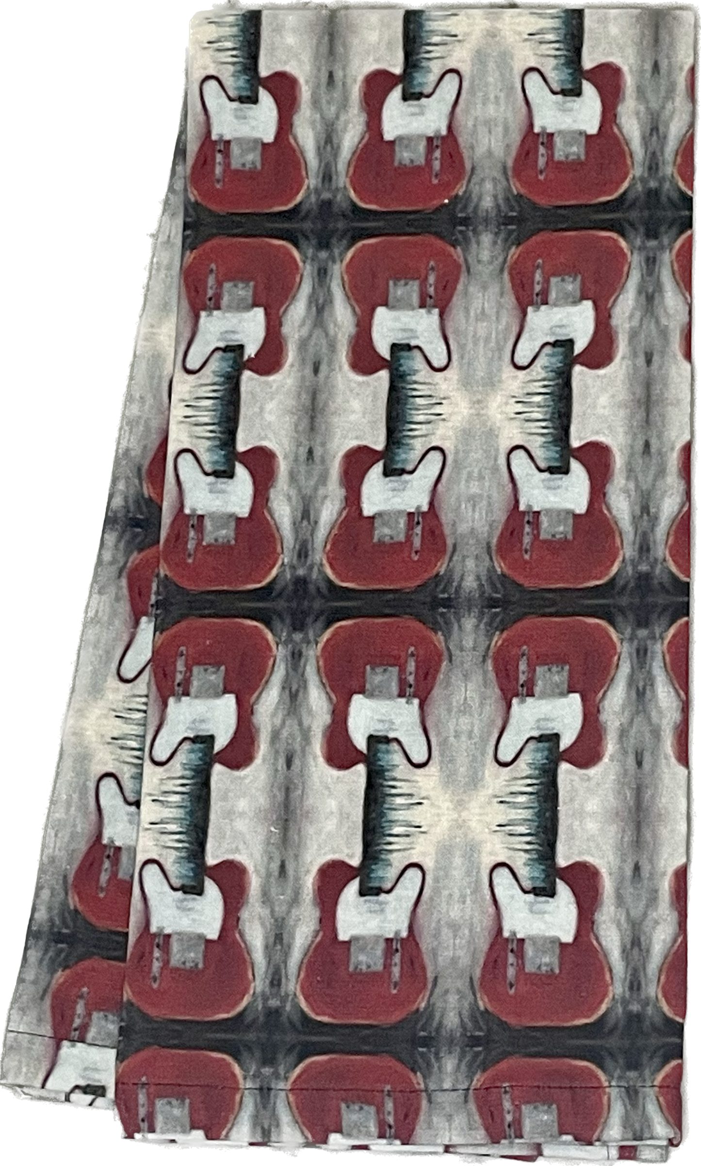 Tea Towel - Red Telecaster Guitars (OMB/P1)