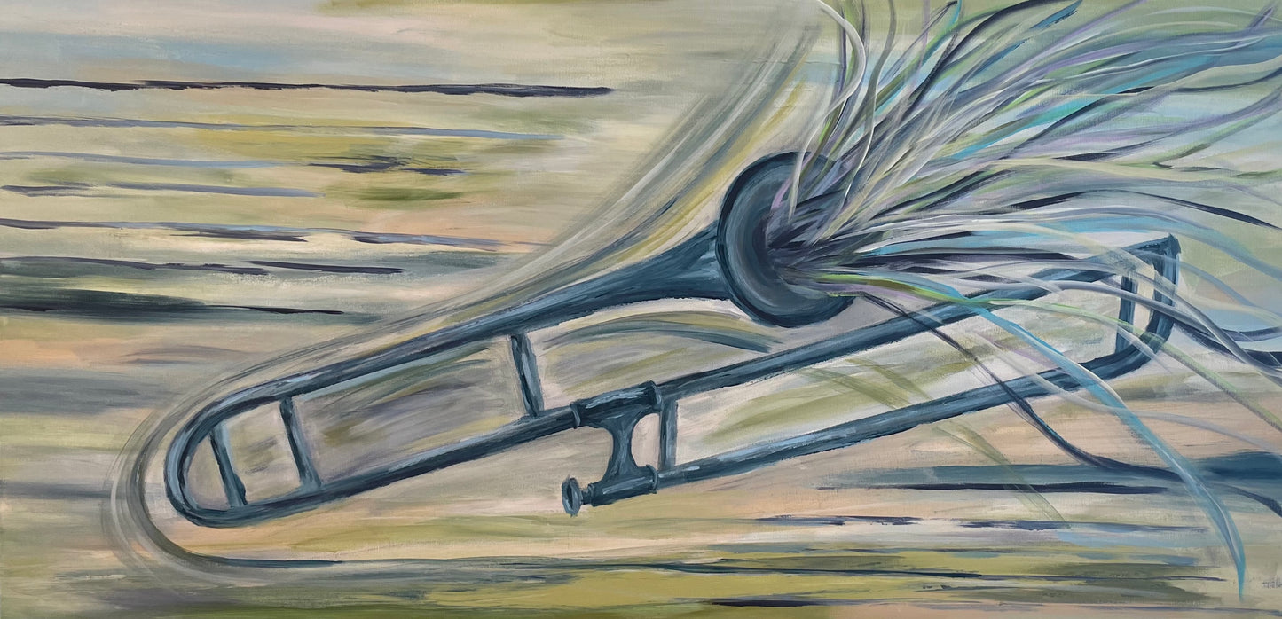 Fine Art Print - "Trombone Joyeux"