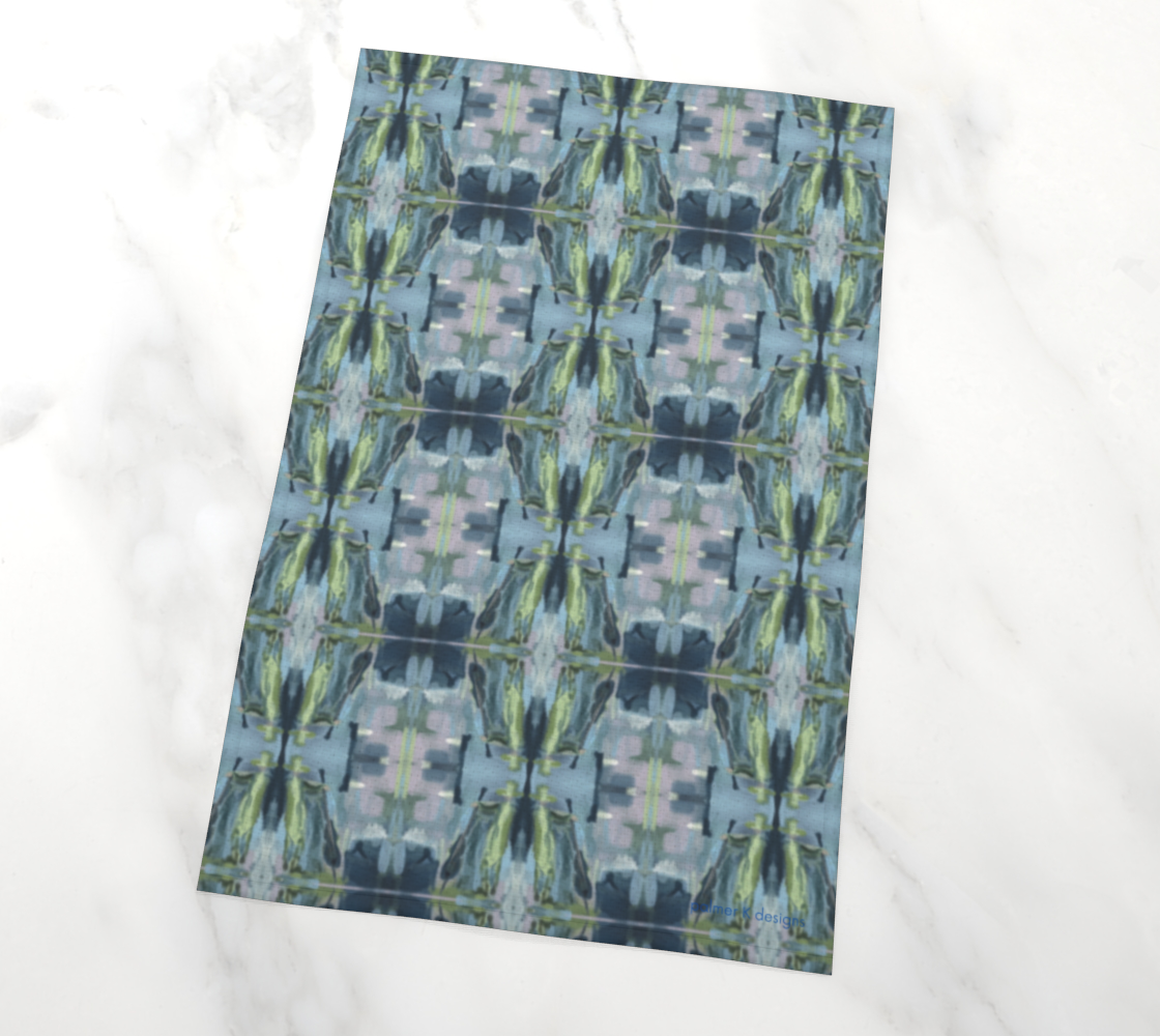 Tea Towel - Double Bass Player (TEA-SWIL/P2)