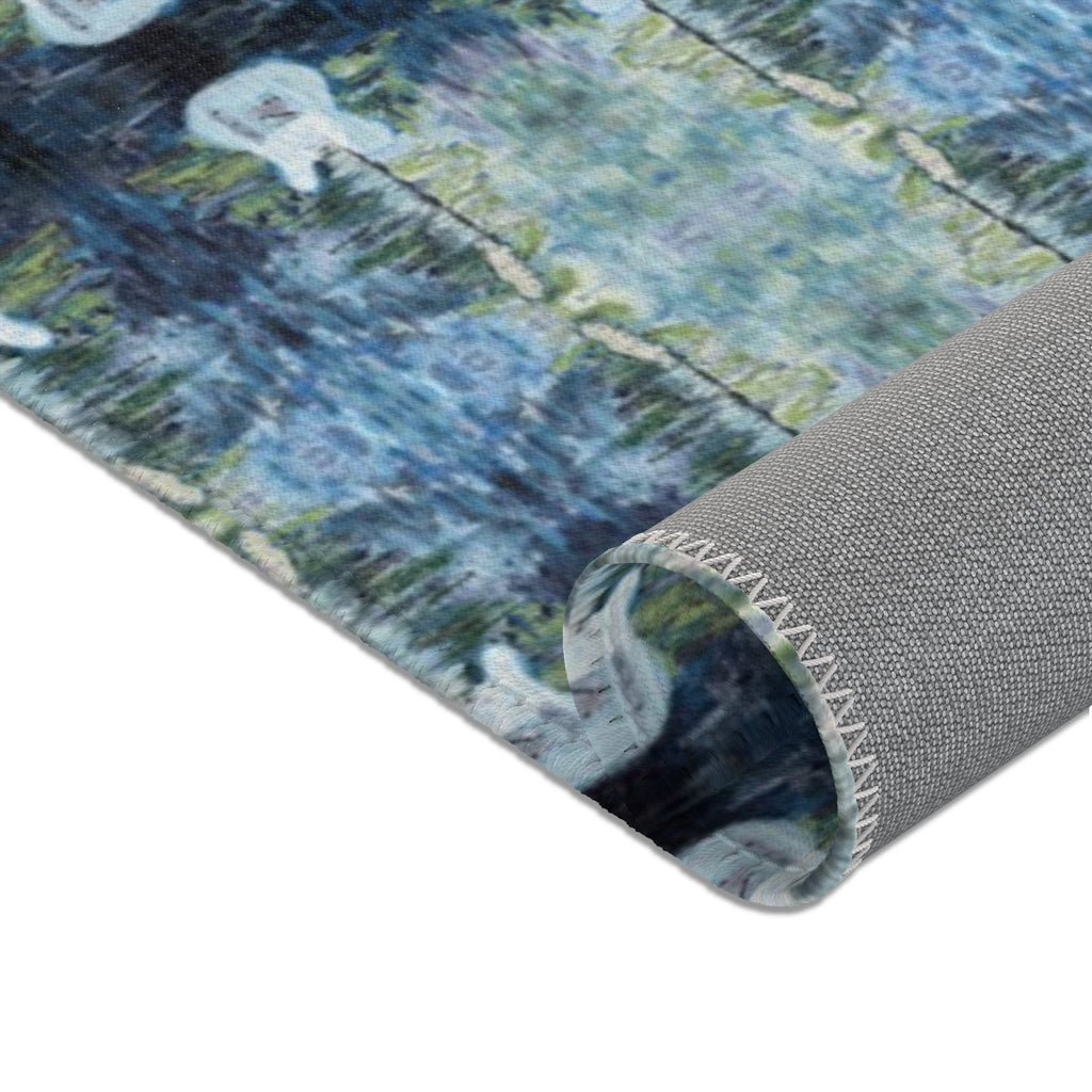Floor Mat - Blue Telecaster Guitars - NBH/P1