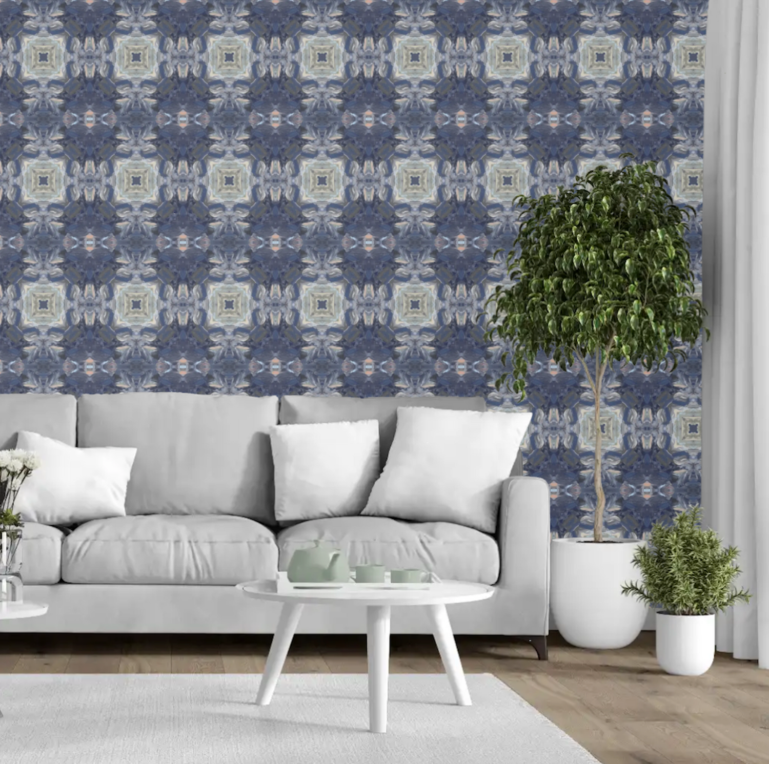 Wallpaper by PALMER K Designs available by the roll and by the yard