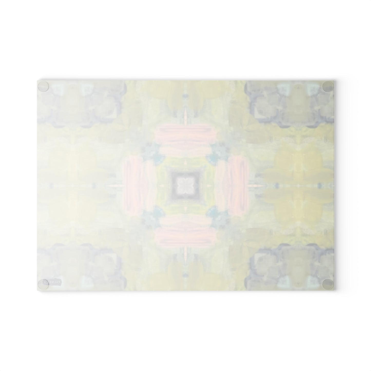 Textured Glass Cutting Board - Golden Bloom (LS/P2)