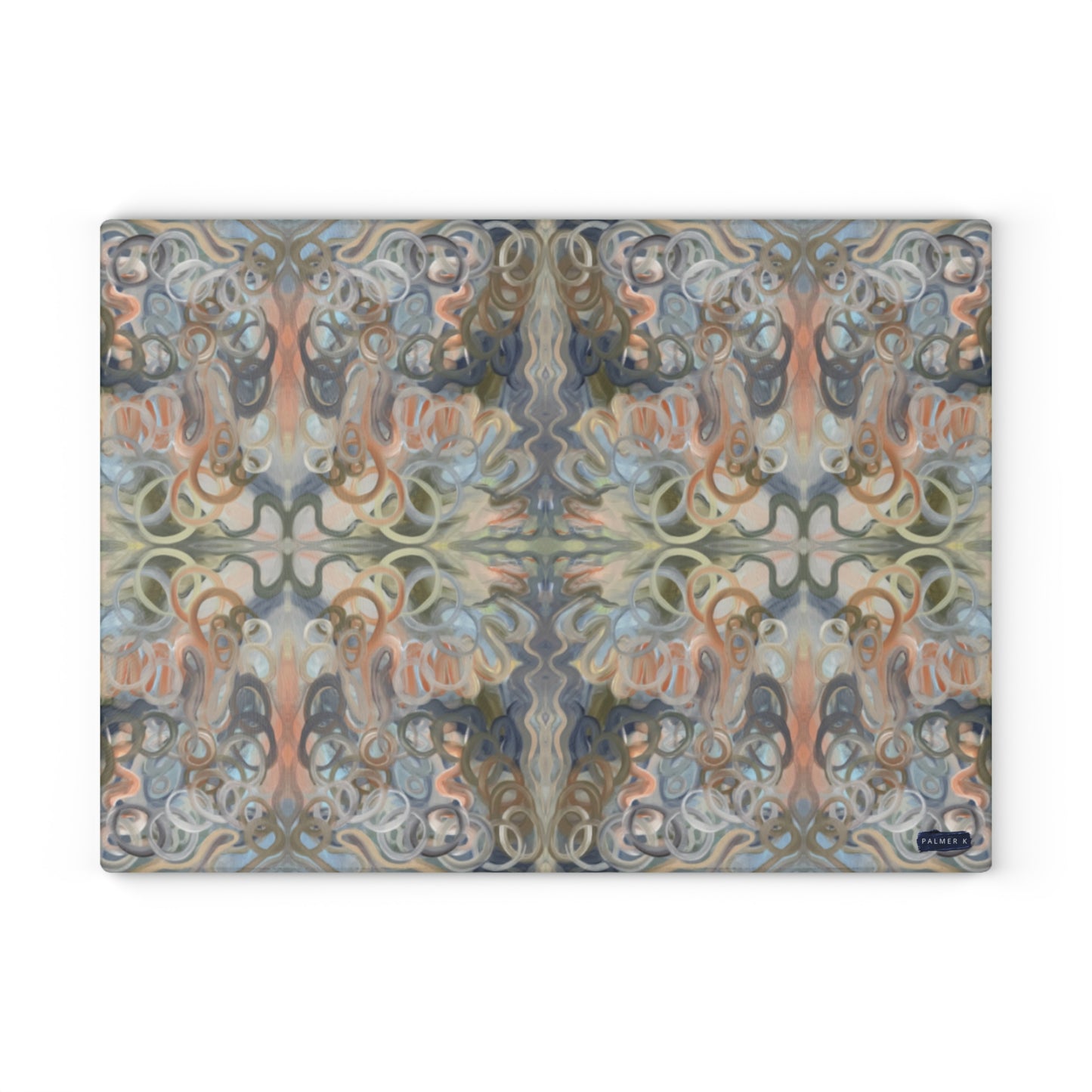 Textured Glass Cutting Board - Rooted Harmony (RC/P1)