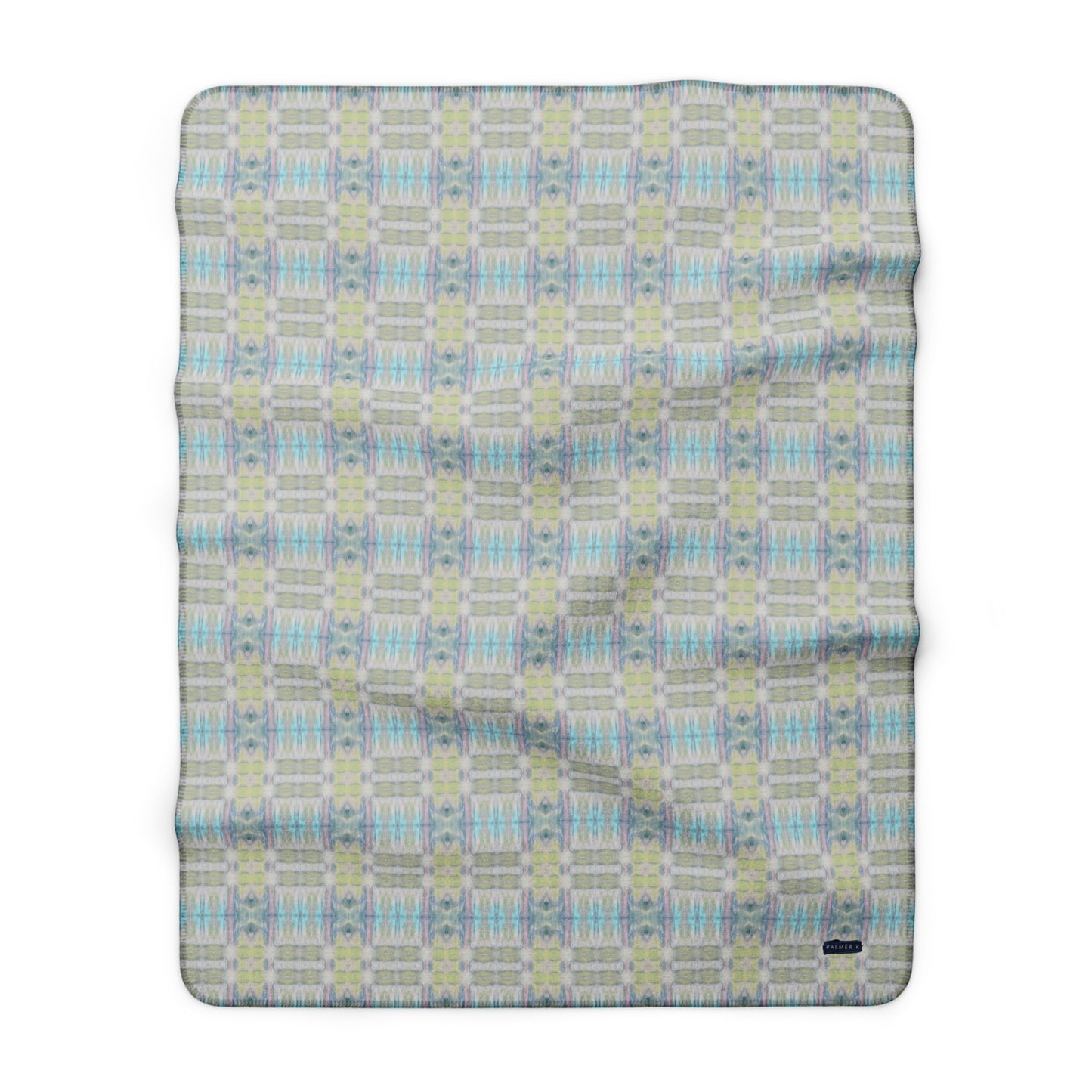 Infant / Toddler Sherpa Throw Blanket - South Beach Tides (SING/P6)