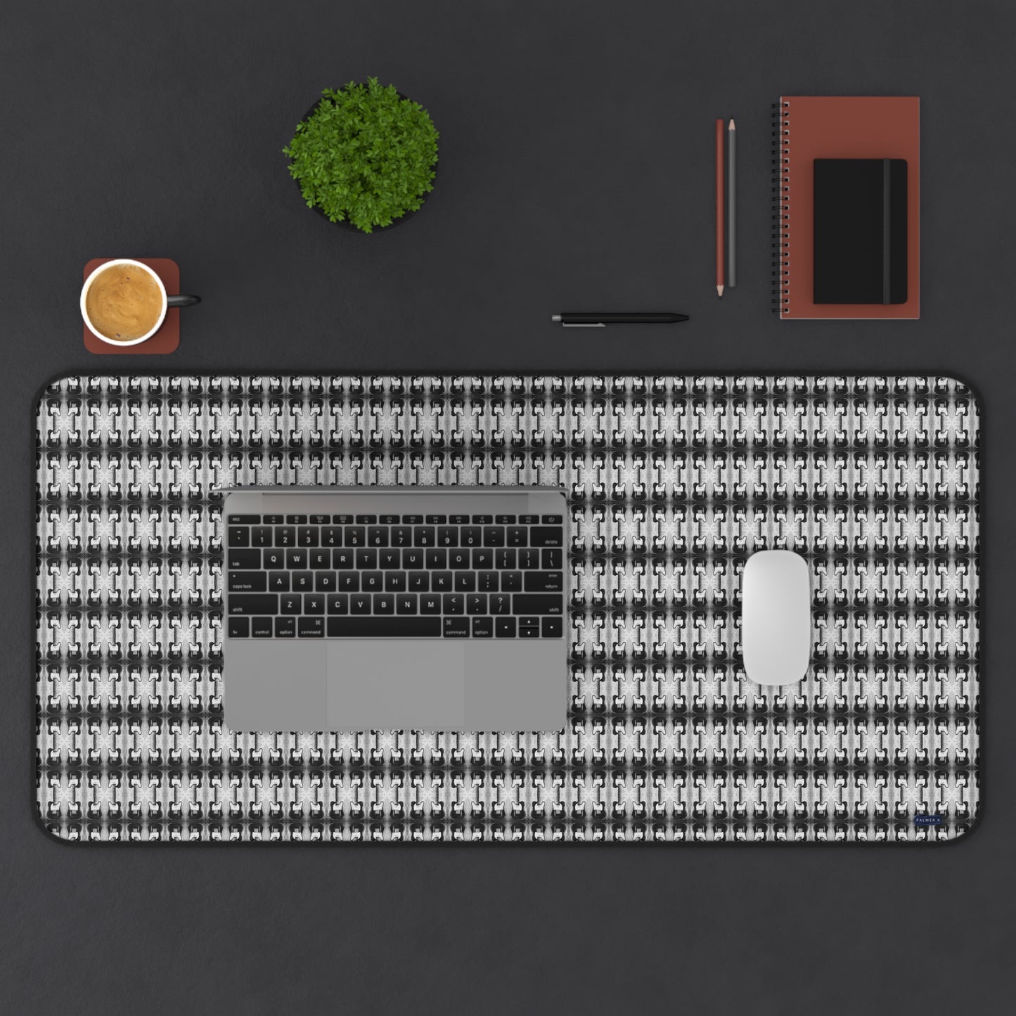 Desk Pad - Black and White Telecaster Guitars (DP - OMB/BW)