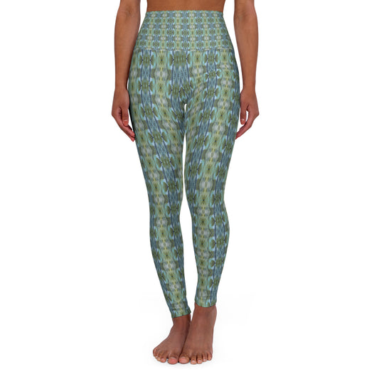 High Waisted Yoga Leggings - Harmonic Groove (TO/P7)