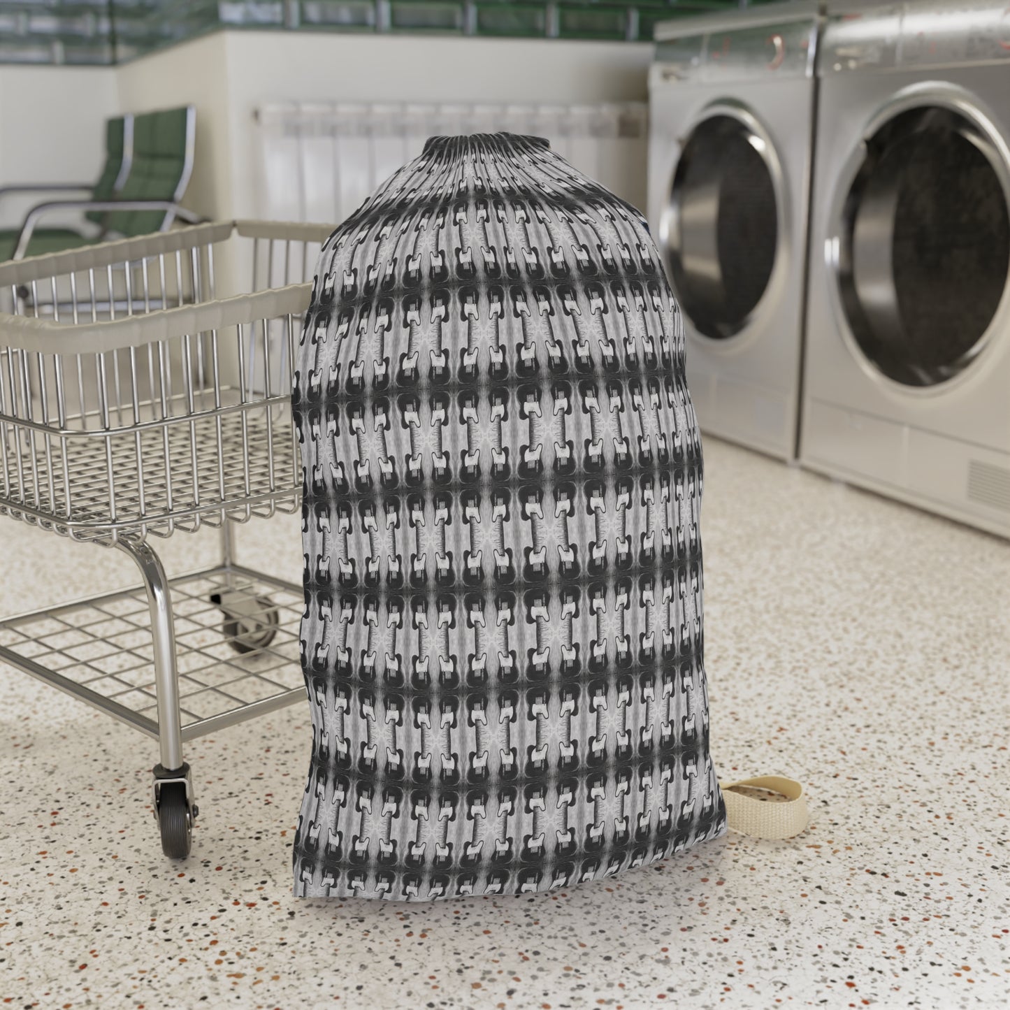 Laundry Bag - GUITARS - Black and White Telecaster guitars