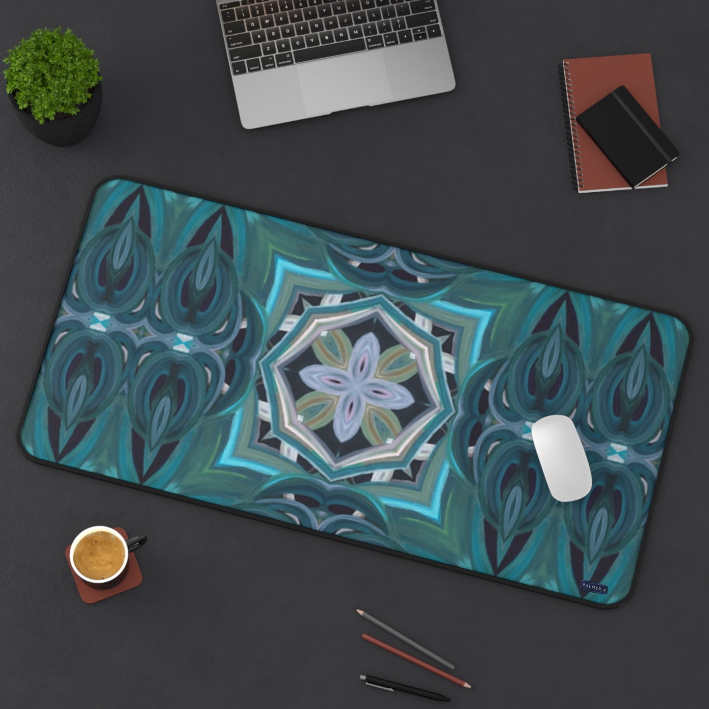 Desk Pad - Midnight Lotus (RA/P21AZ)