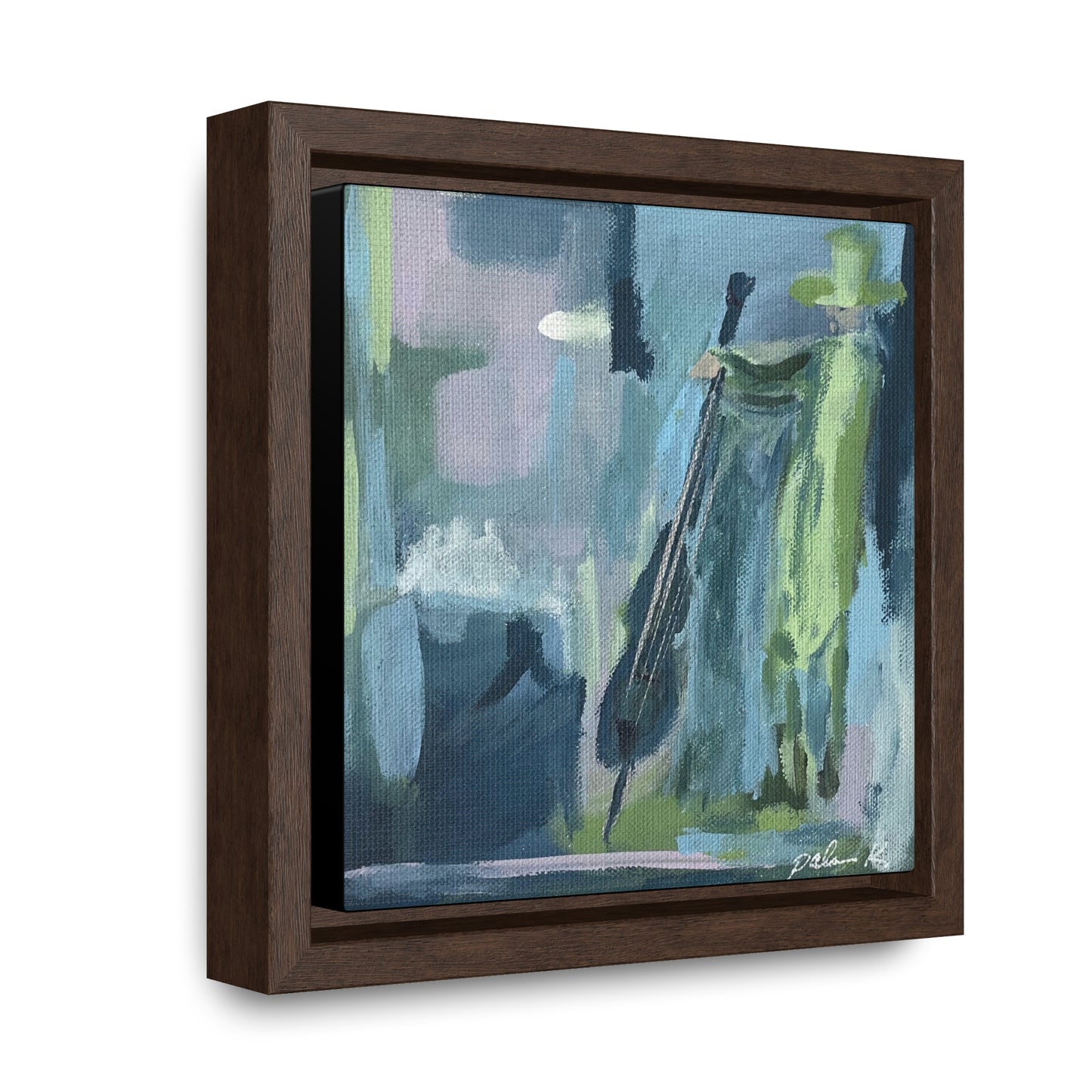 Gallery Canvas Wrap PRINT in solid wood float frame - "Swing it Low" (FCP-SWIL)