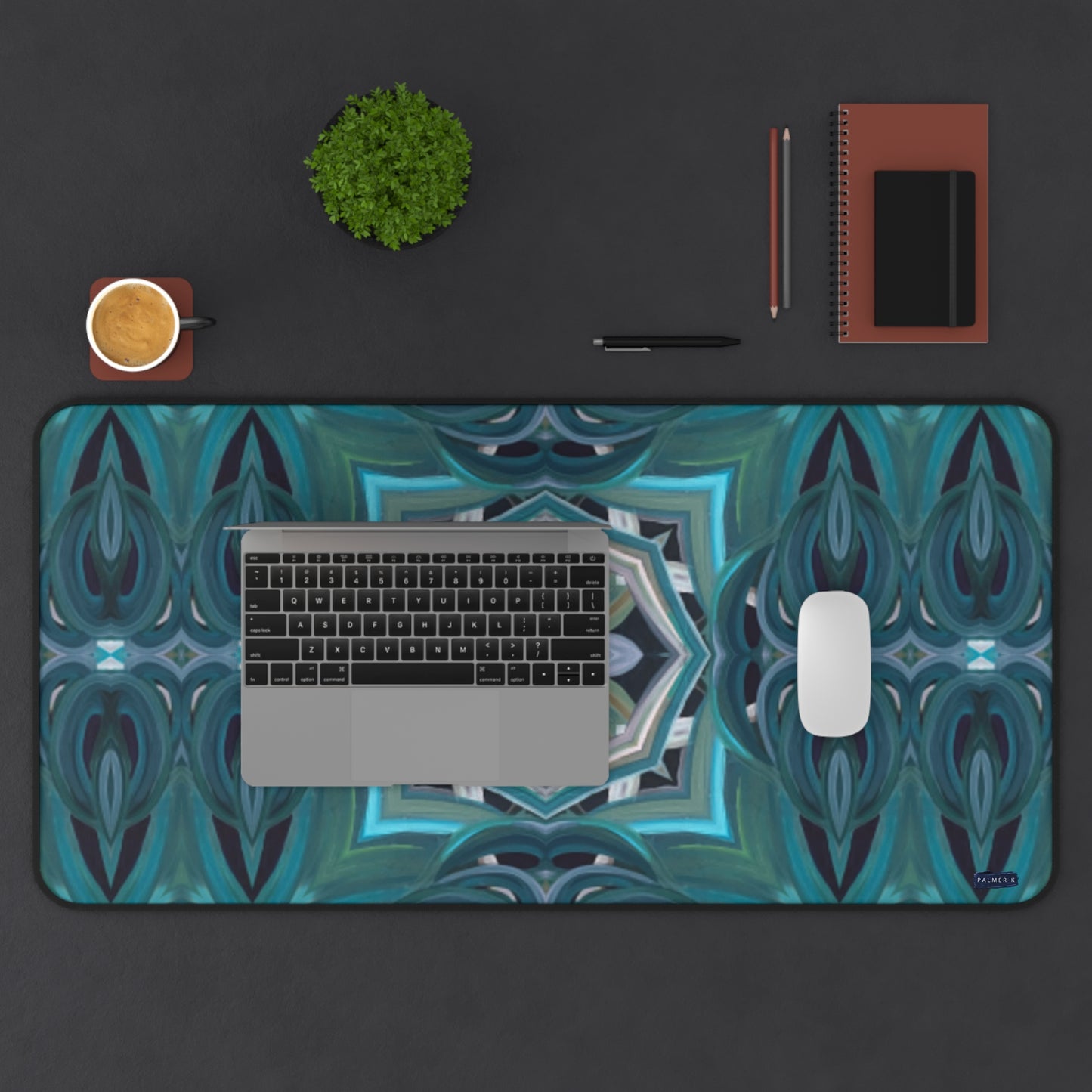 Desk Pad - Midnight Lotus (RA/P21AZ)