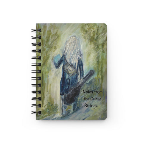 Spiral bound Notebook - "The Songwriter"