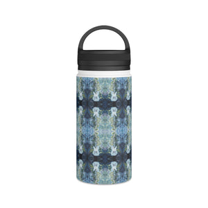Stainless Steel Water Bottle, Handle Lid - Blue telecaster guitars (NBH)