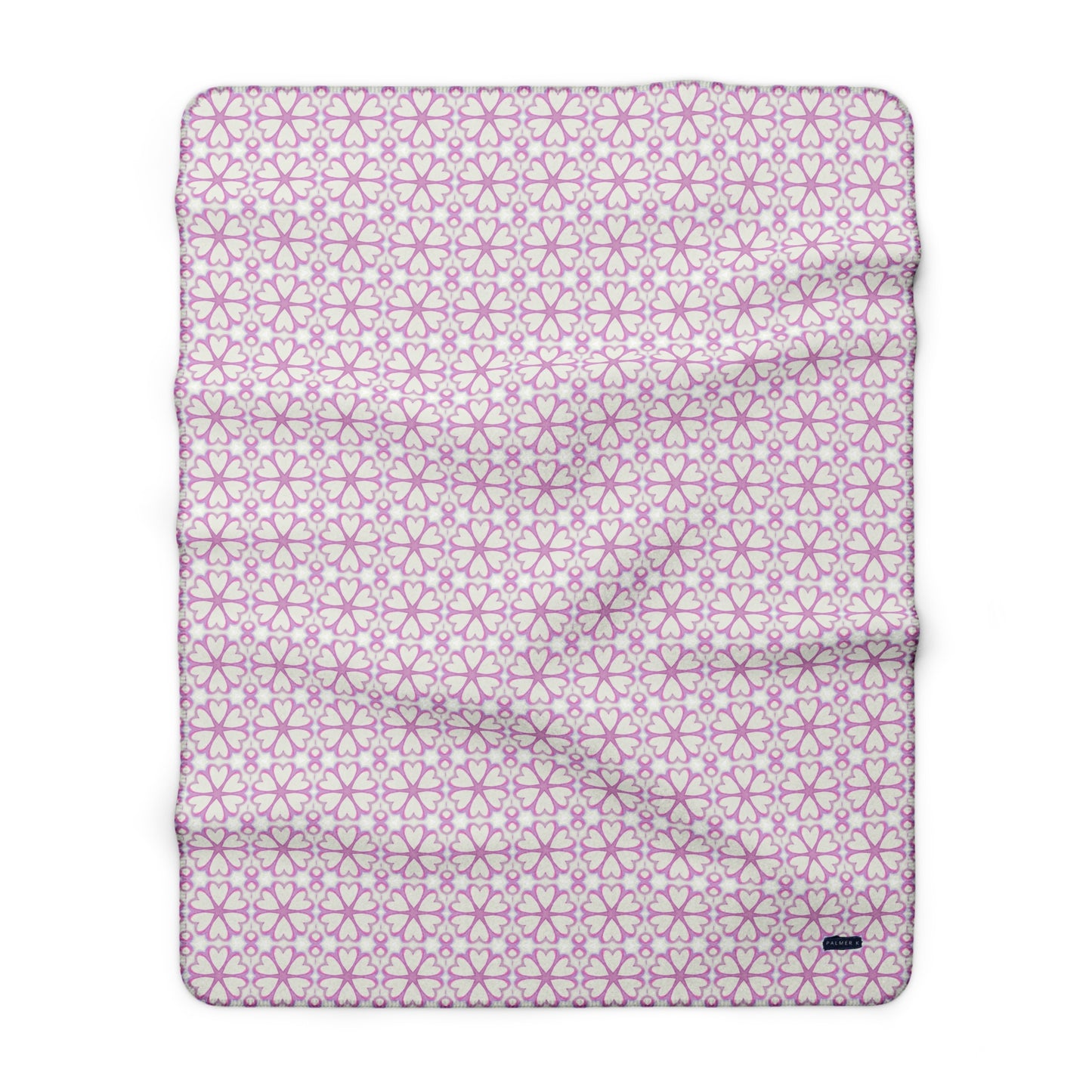 Infant / Toddler Sherpa Throw Blanket - Love Petals (OH/P8)