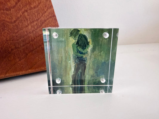 K series # 92 - 2x2 Acrylic Block Art Print | Mini Art Monday