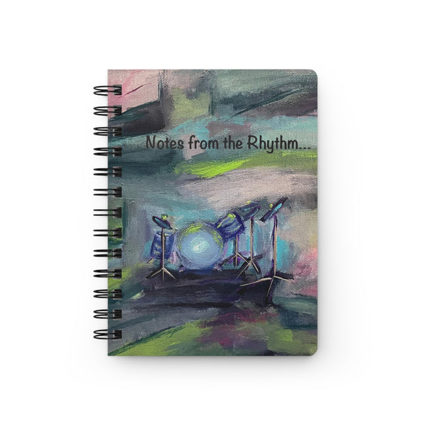 Spiral Bound Notebook - "Chained to the Rhythm"
