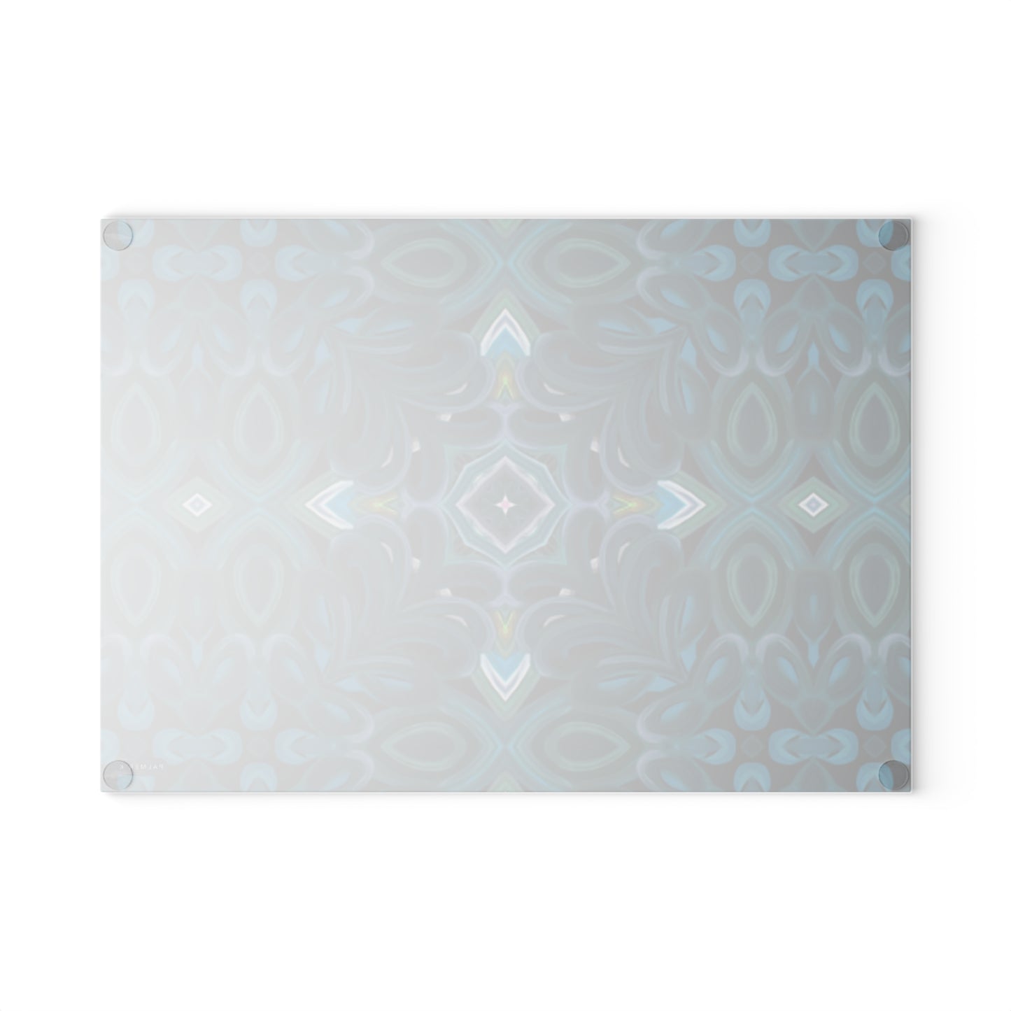 Textured Glass Cutting Board - Compass Plaid (RA/P12A)