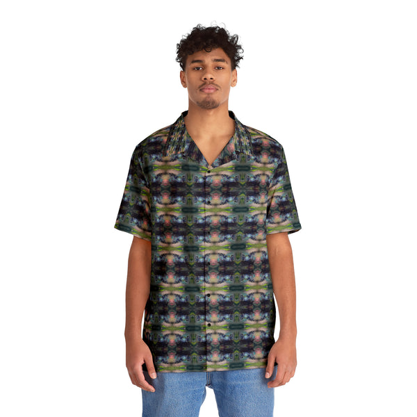Men's Hawaiian Shirt - Drums (C2R/P1)