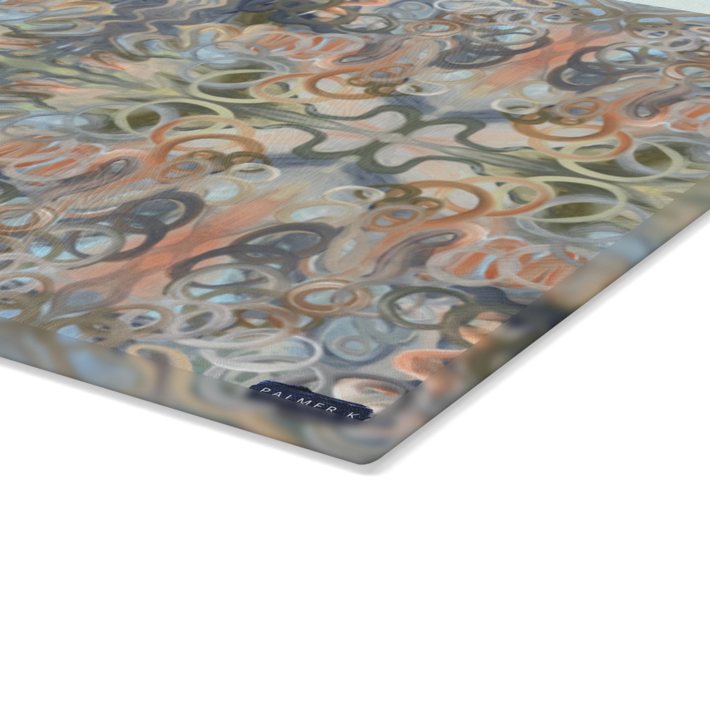 Textured Glass Cutting Board - Rooted Harmony (RC/P1)