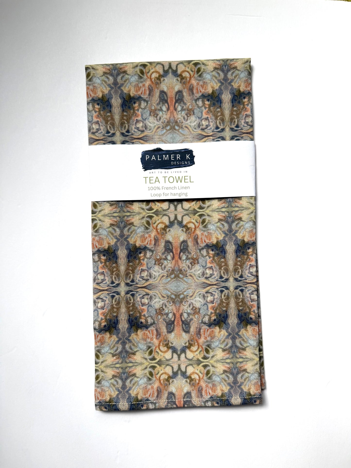 Rooted Harmony Heirloom French Linen Tea Towel - (RC/P1)