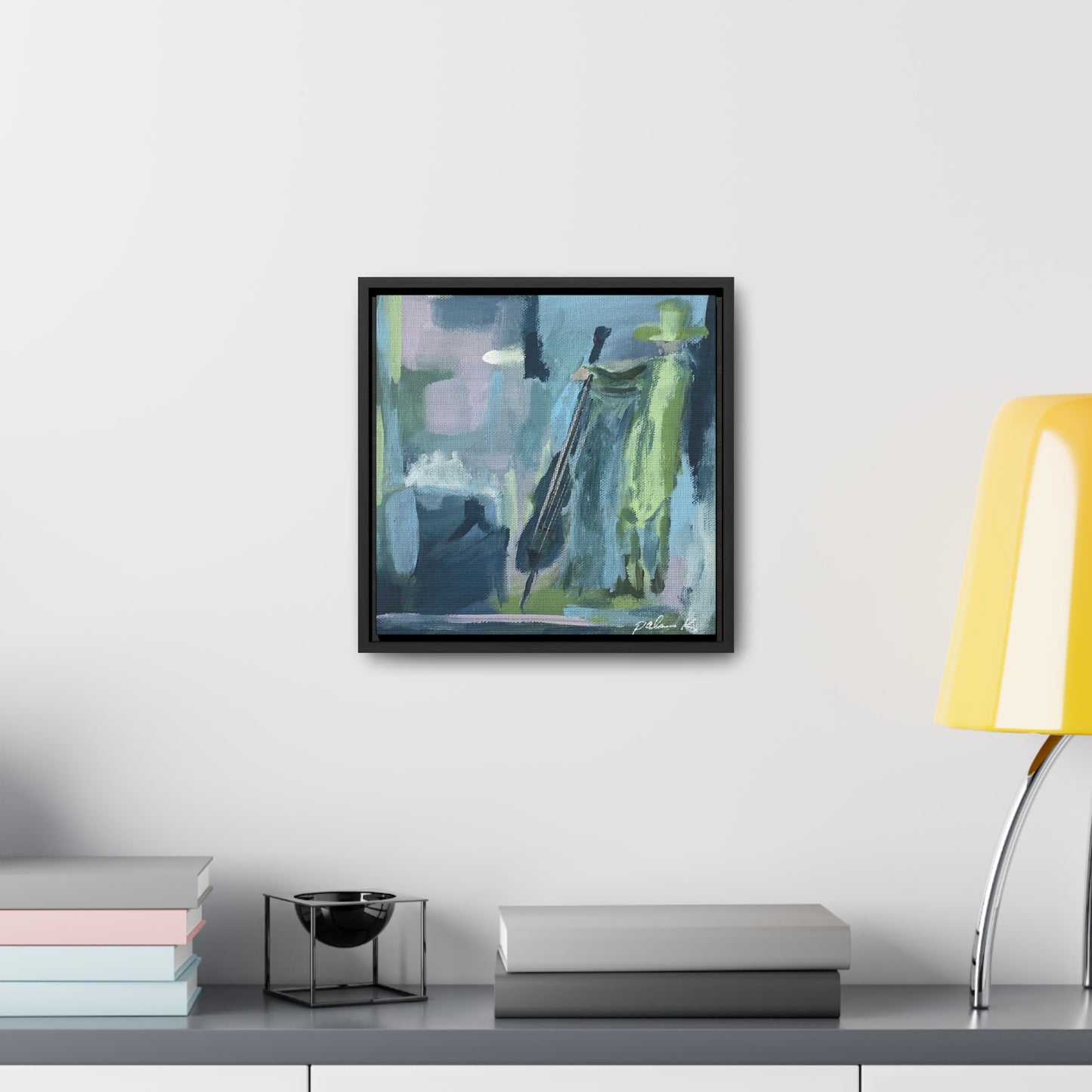 Gallery Canvas Wrap PRINT in solid wood float frame - "Swing it Low" (FCP-SWIL)