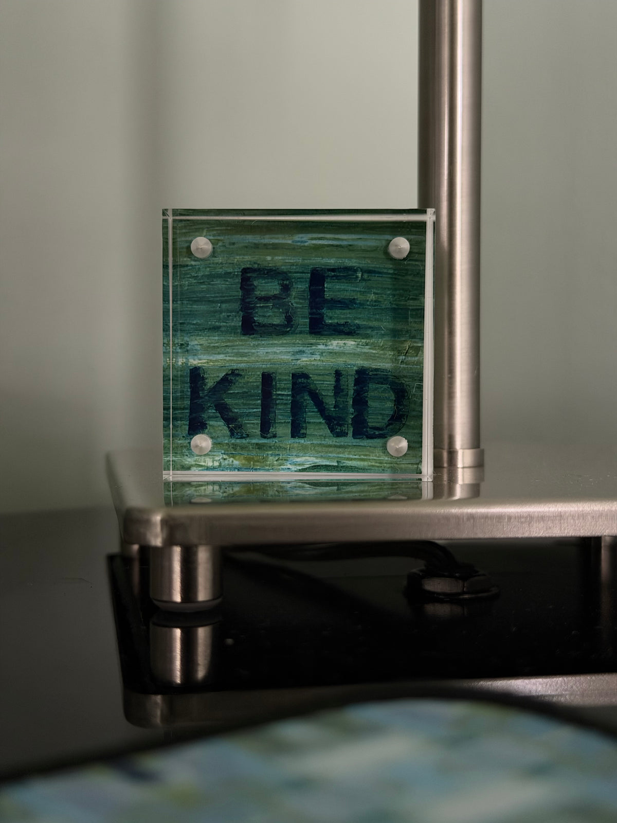 Be Kind - 2x2 Acrylic Block Art Print | Mini Art Monday