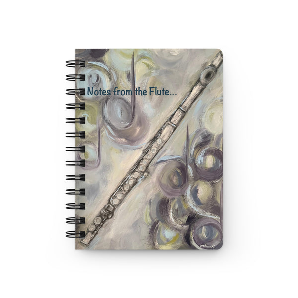 Spiral Bound Notebook - "Moondance"