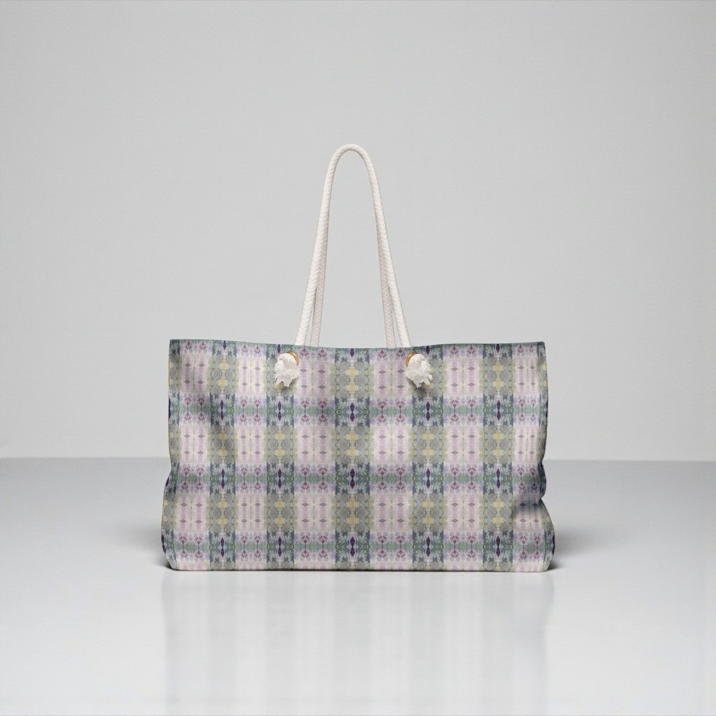 Weekend Tote Bag - Hourglass Plaid 2 (TR/P10A)