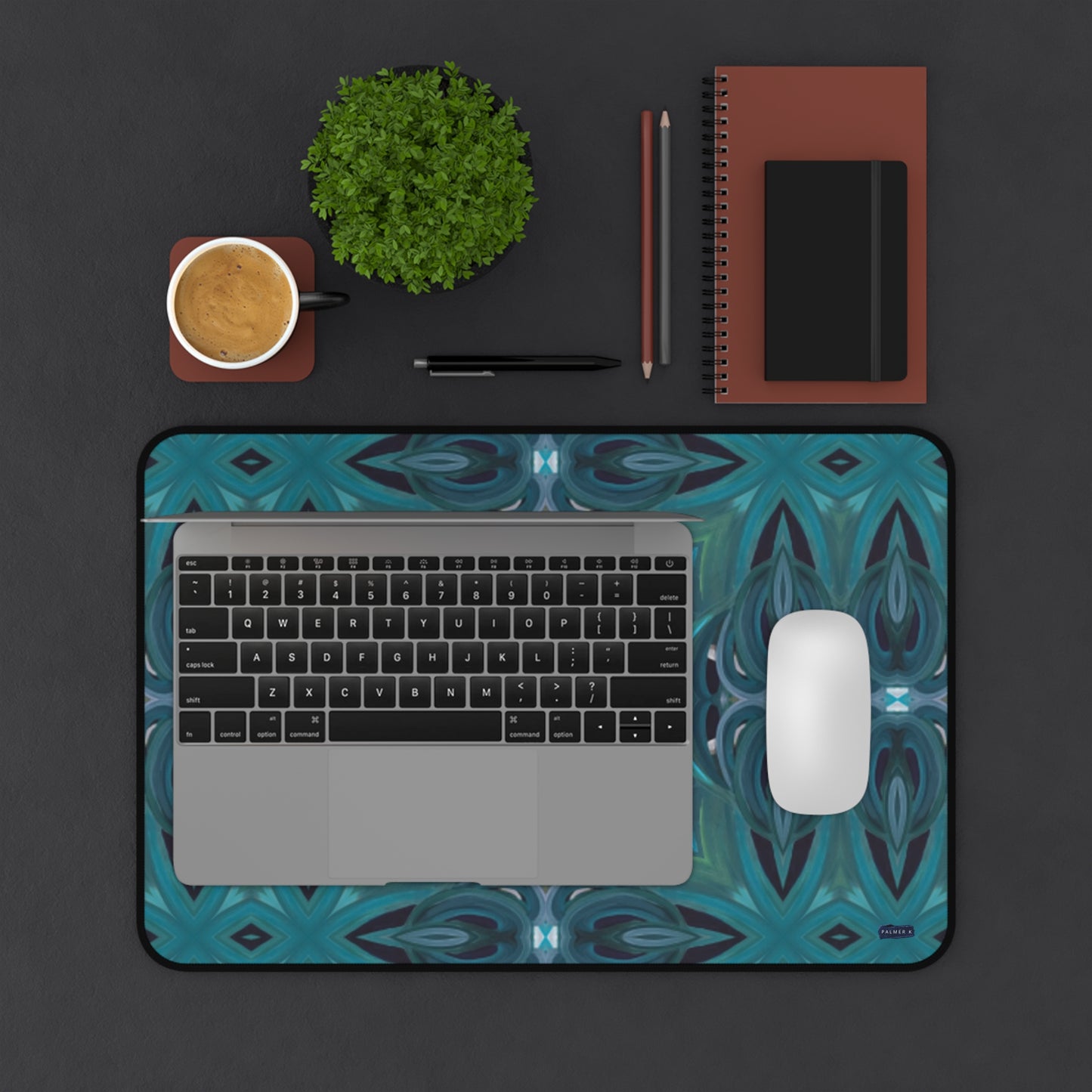 Desk Pad - Midnight Lotus (RA/P21AZ)