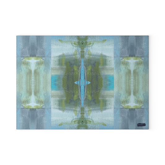 Glass Cutting Board - Pentatonic Plaid (ABJ/P14)
