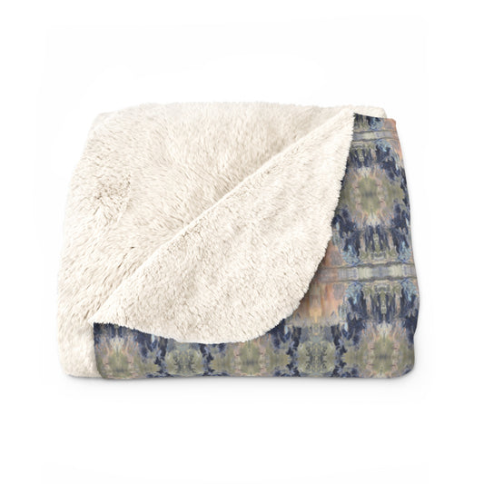 Sherpa Fleece Throw/Blanket - TRAIL/P1