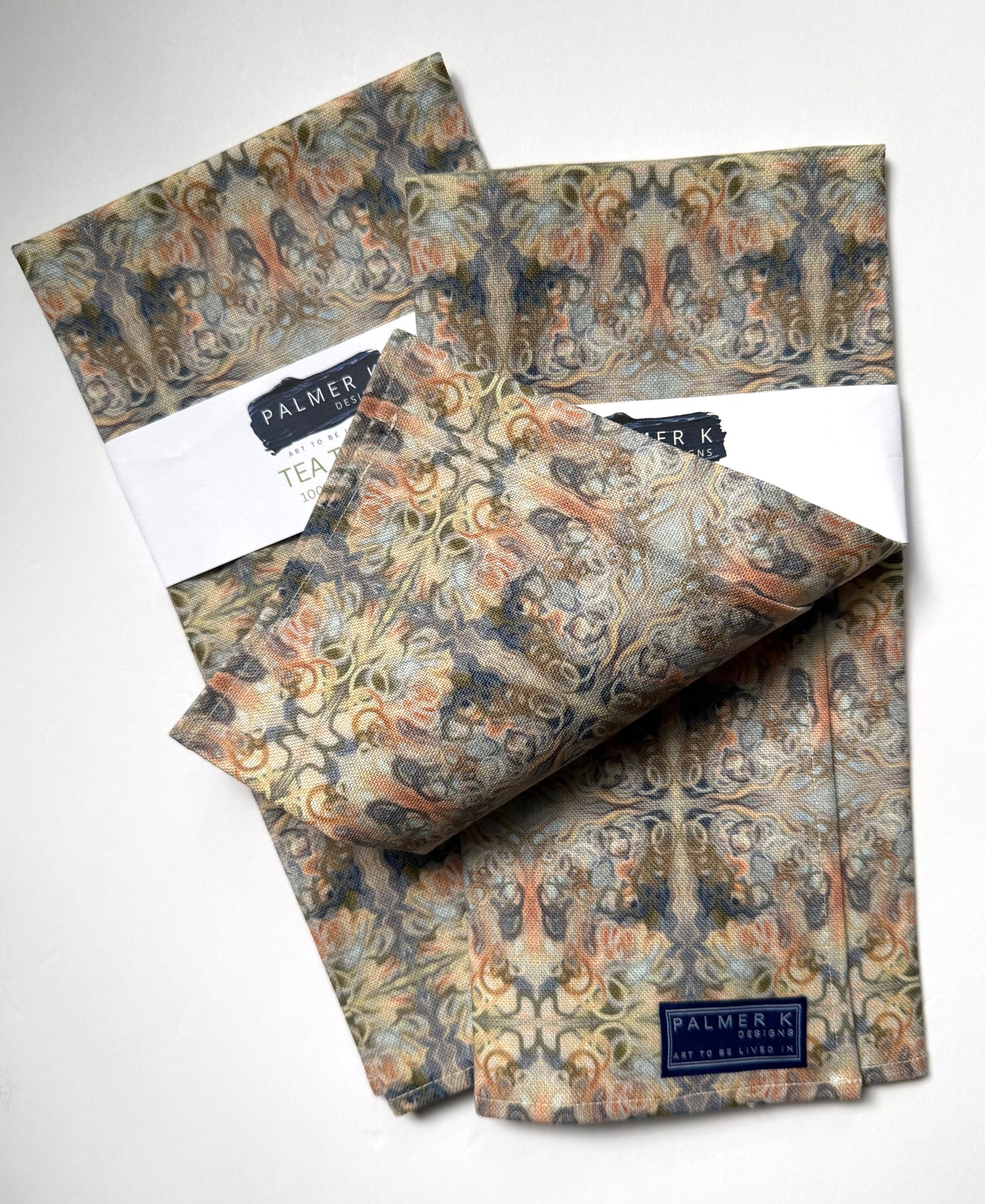 Rooted Harmony Heirloom French Linen Tea Towel - (RC/P1)