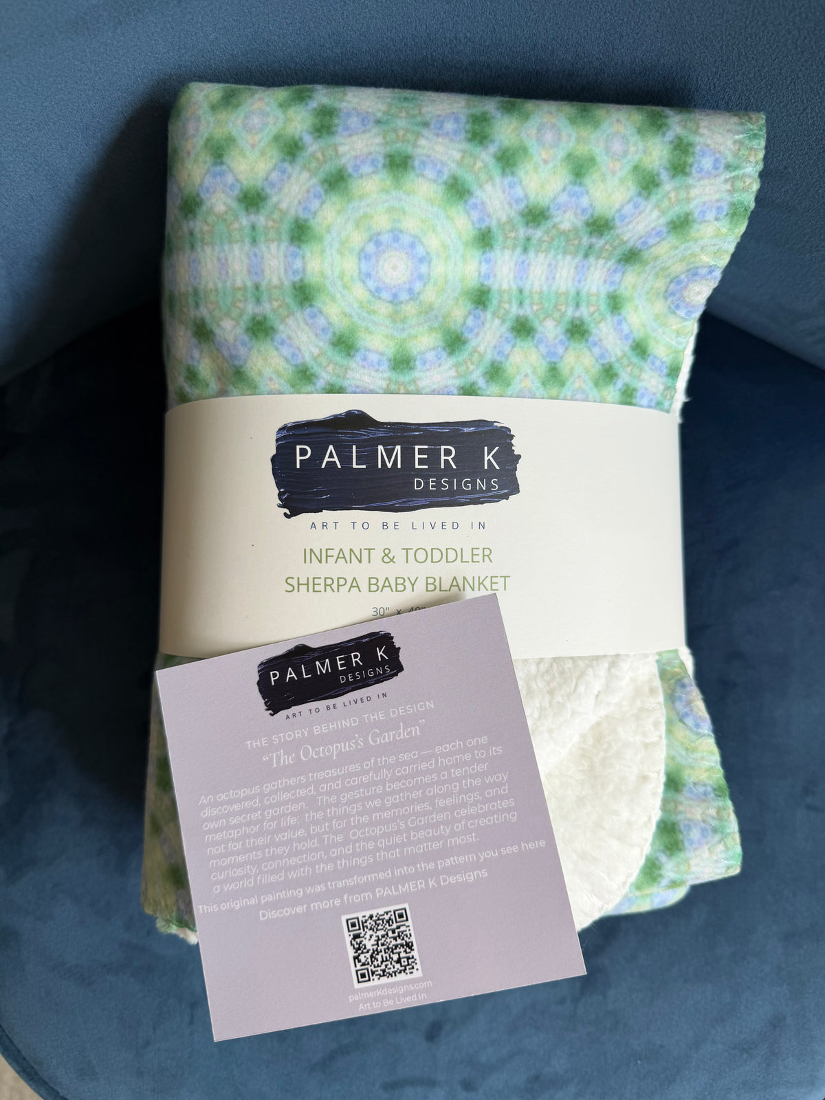 Infant / Toddler Sherpa Throw Blanket - Siren's Song (OG/P18)