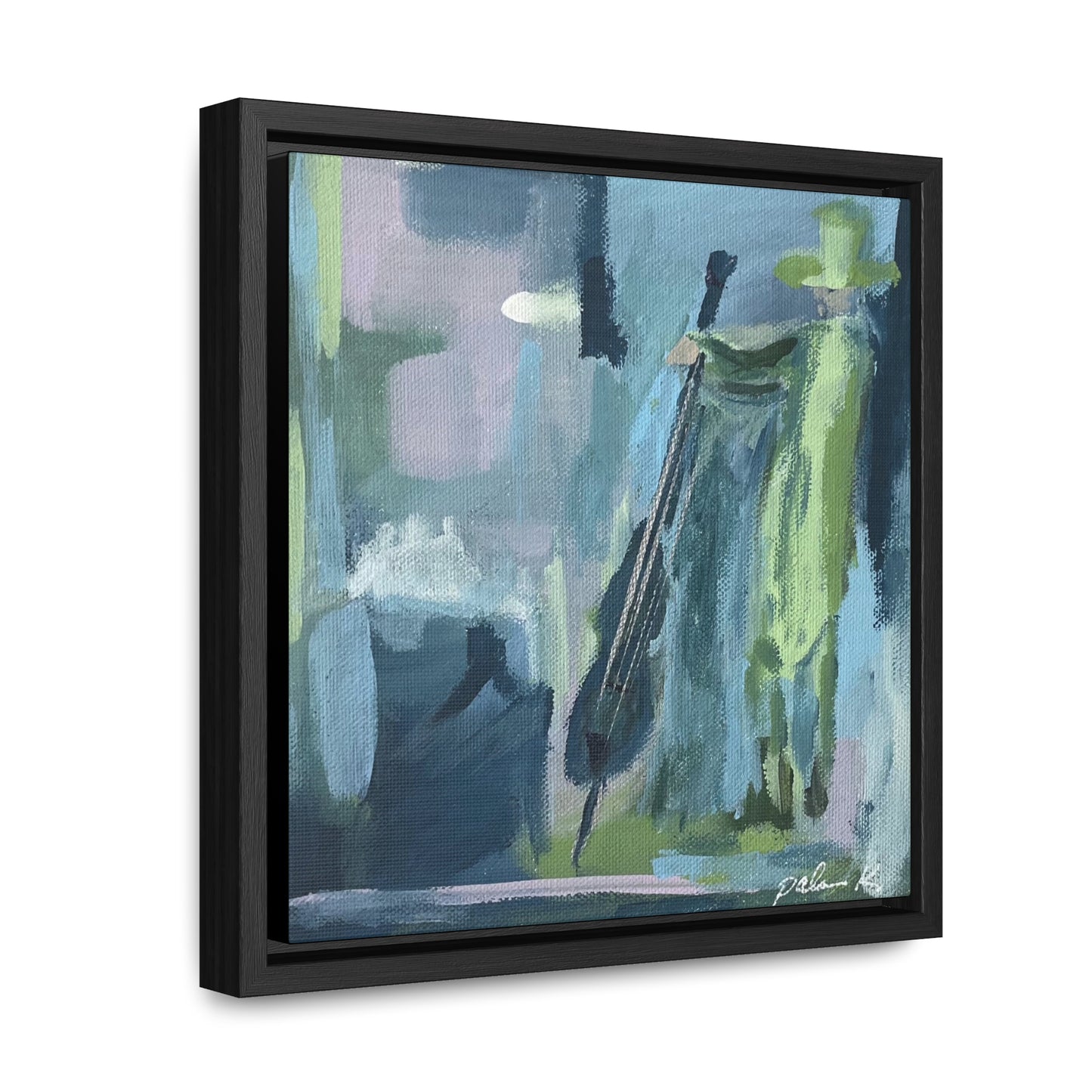 Gallery Canvas Wrap PRINT in solid wood float frame - "Swing it Low" (FCP-SWIL)