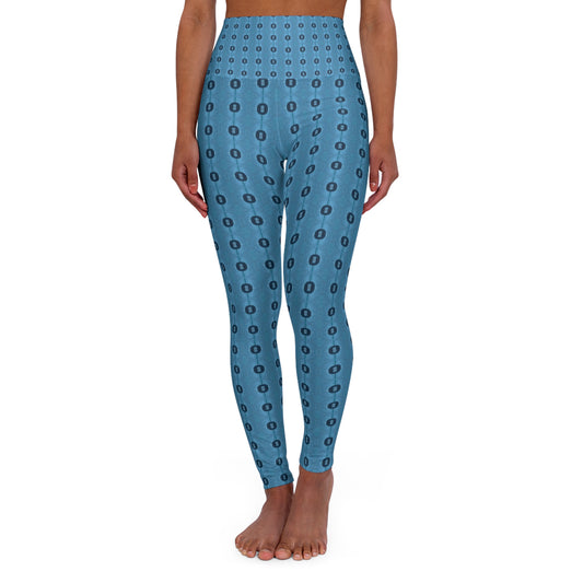 High Waisted Yoga Leggings - Whole Notes (BBB/P15)