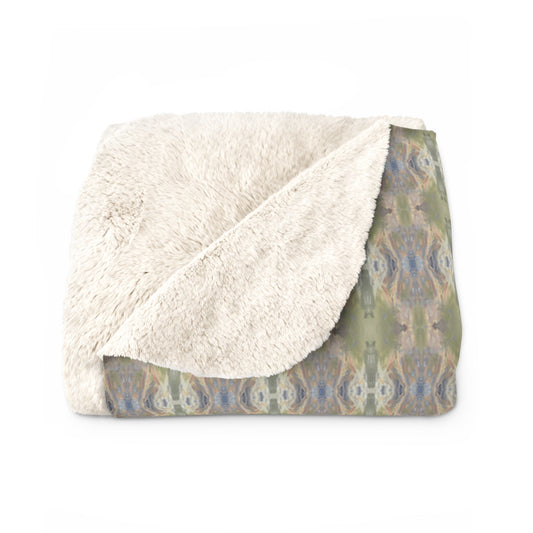 Sherpa Fleece Throw/Blanket - TRAIL/P3