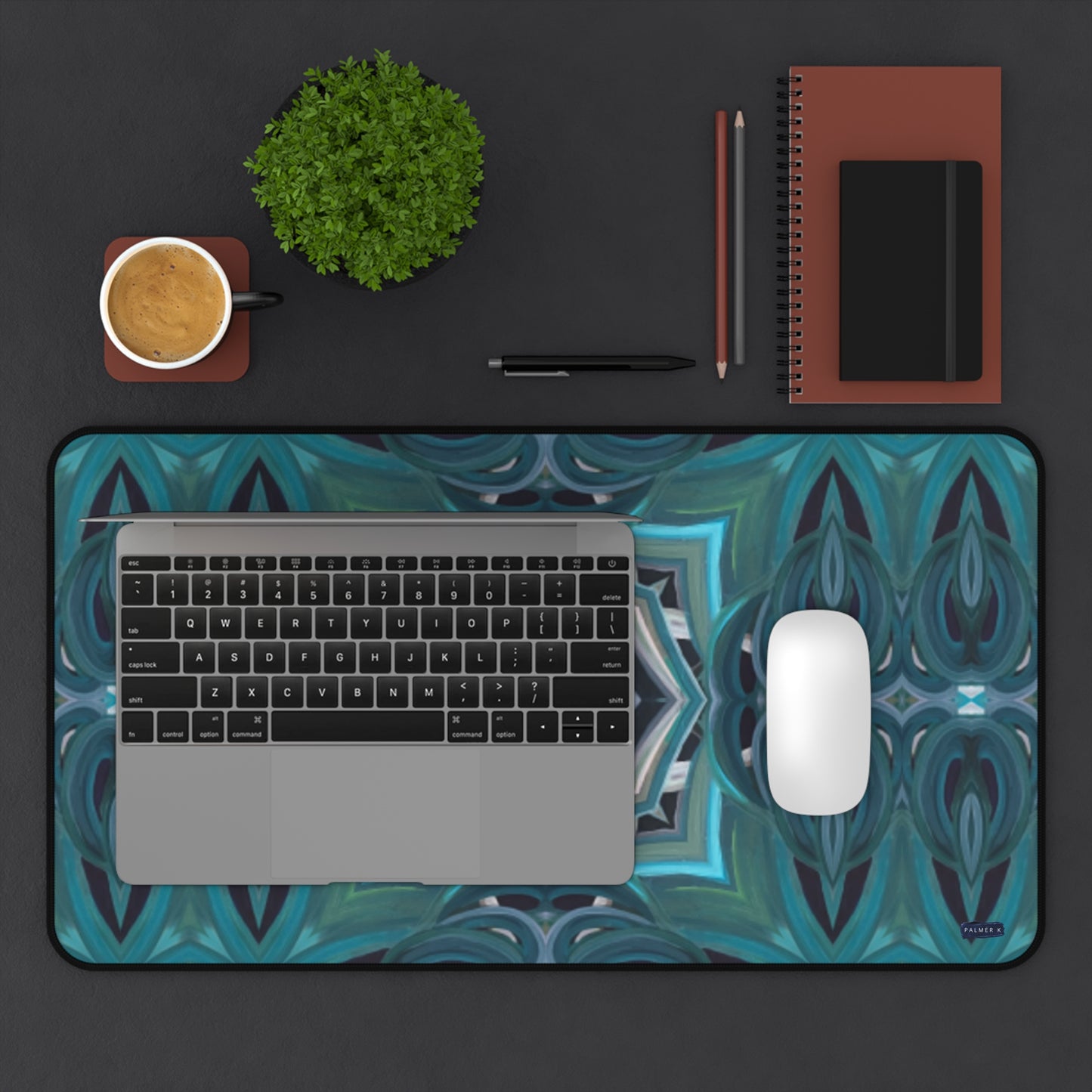 Desk Pad - Midnight Lotus (RA/P21AZ)