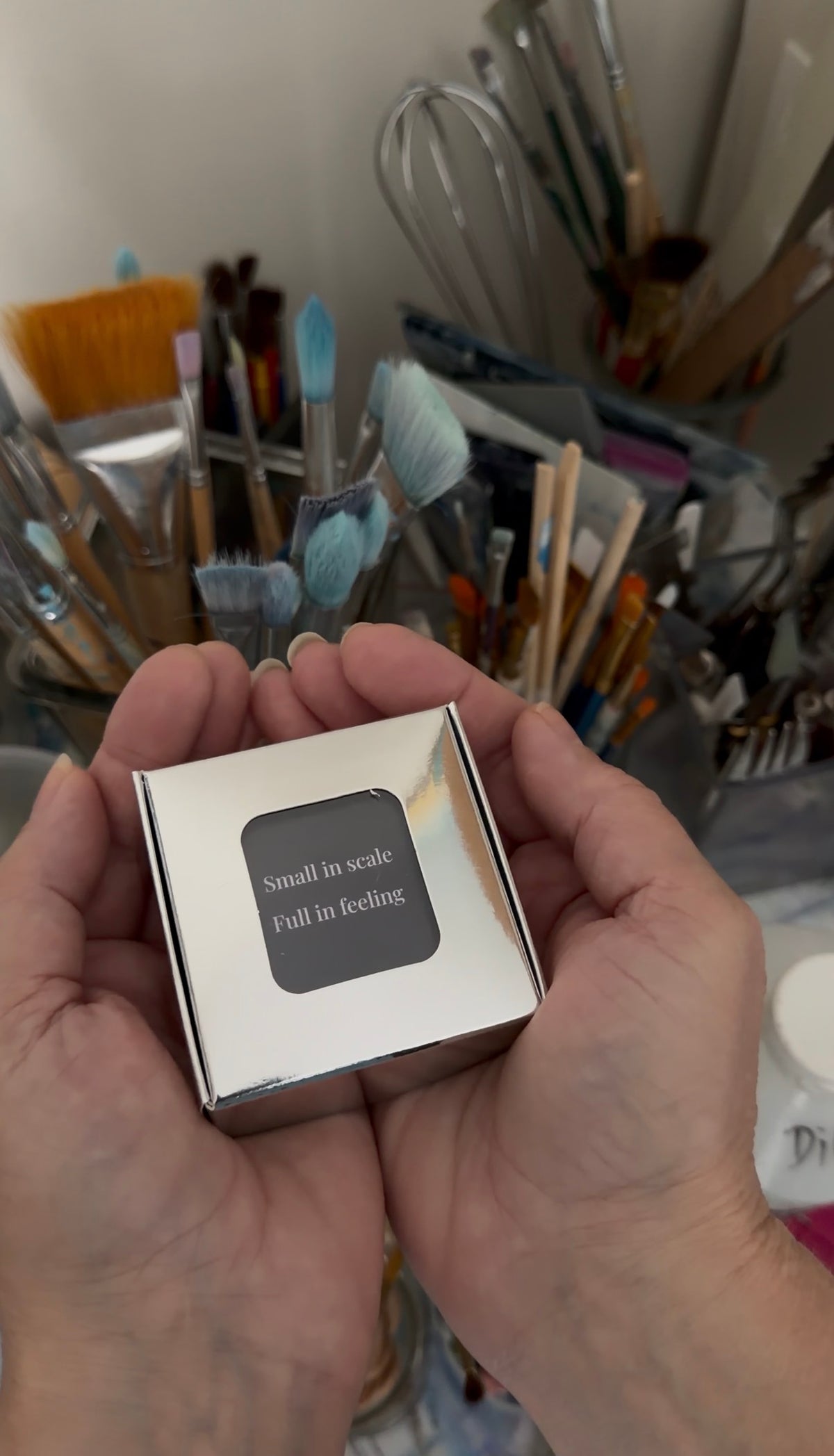 Be Kind - 2x2 Acrylic Block Art Print | Mini Art Monday
