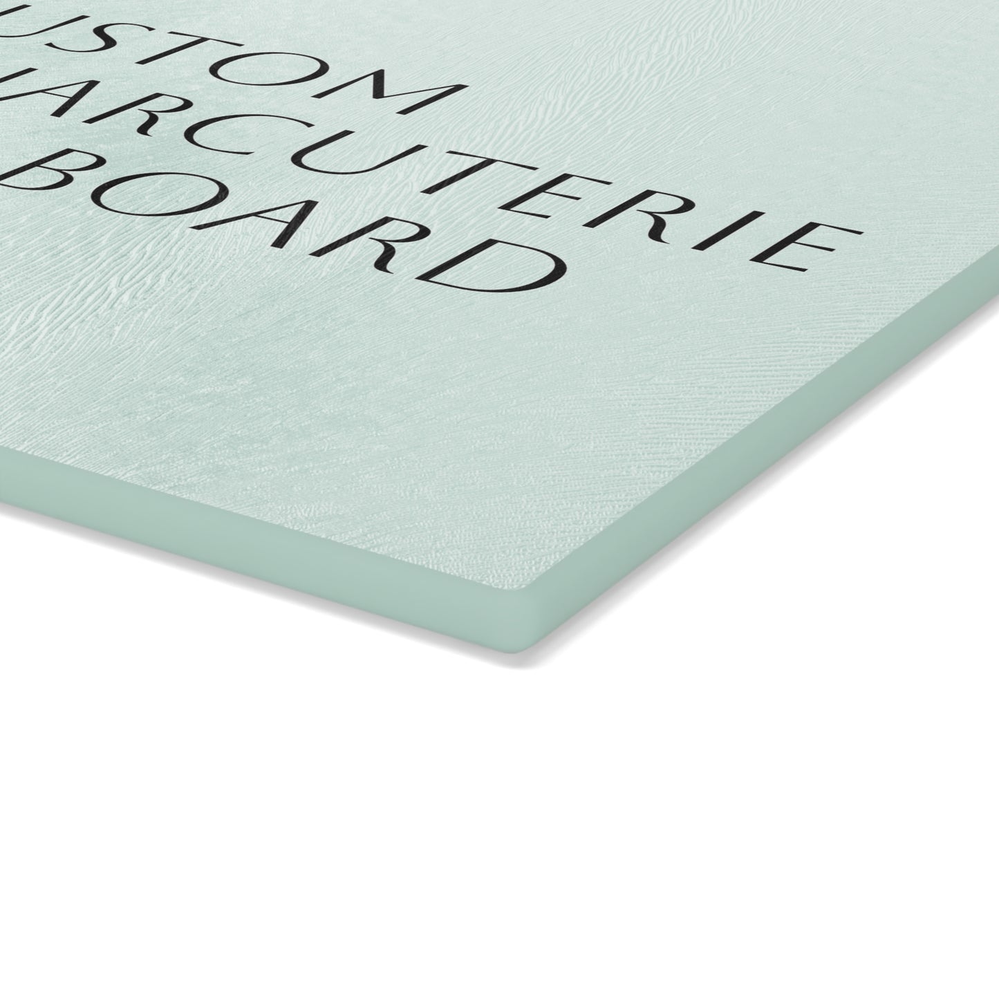 CUSTOM - Textured Glass Charcuterie Cutting Board