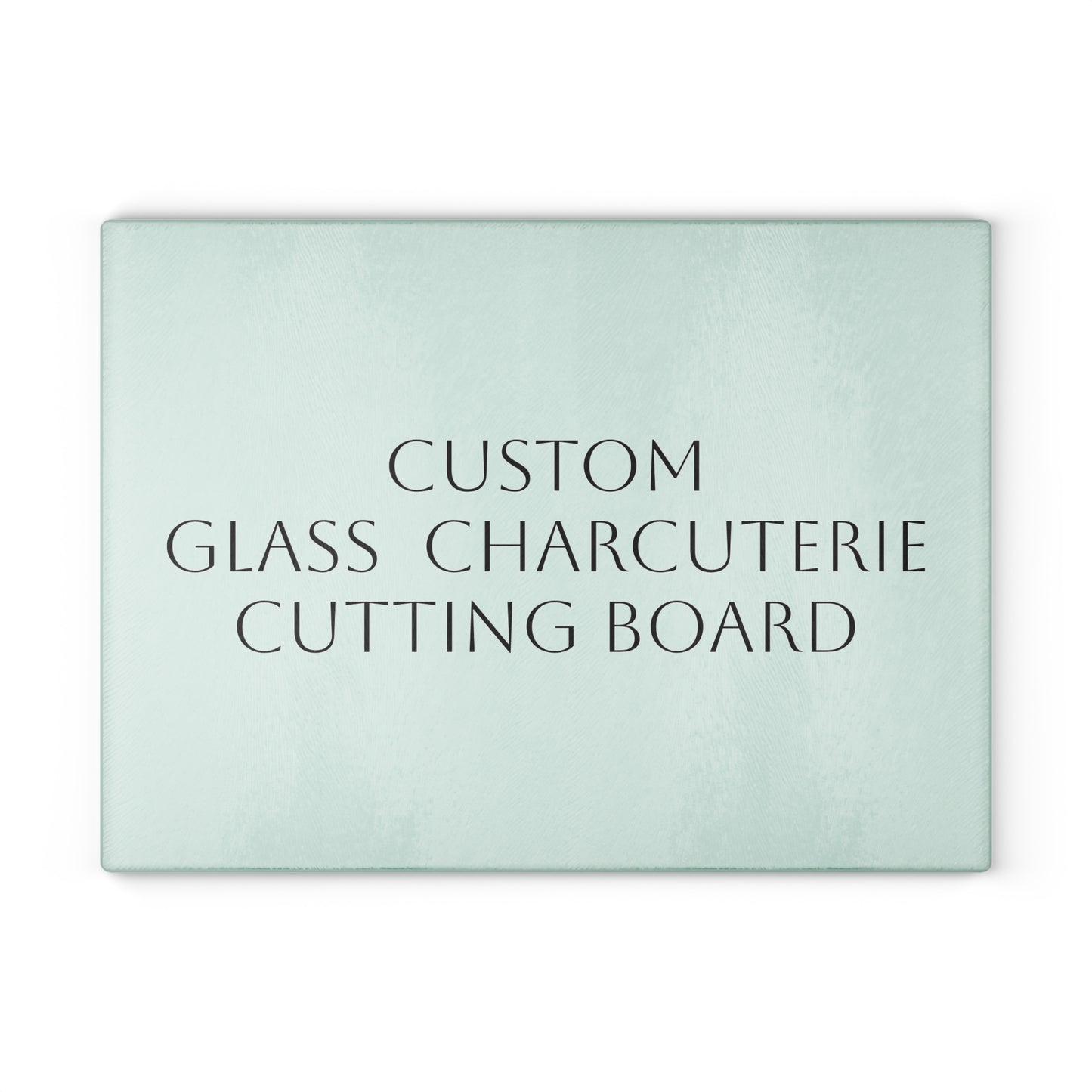 CUSTOM - Textured Glass Charcuterie Cutting Board