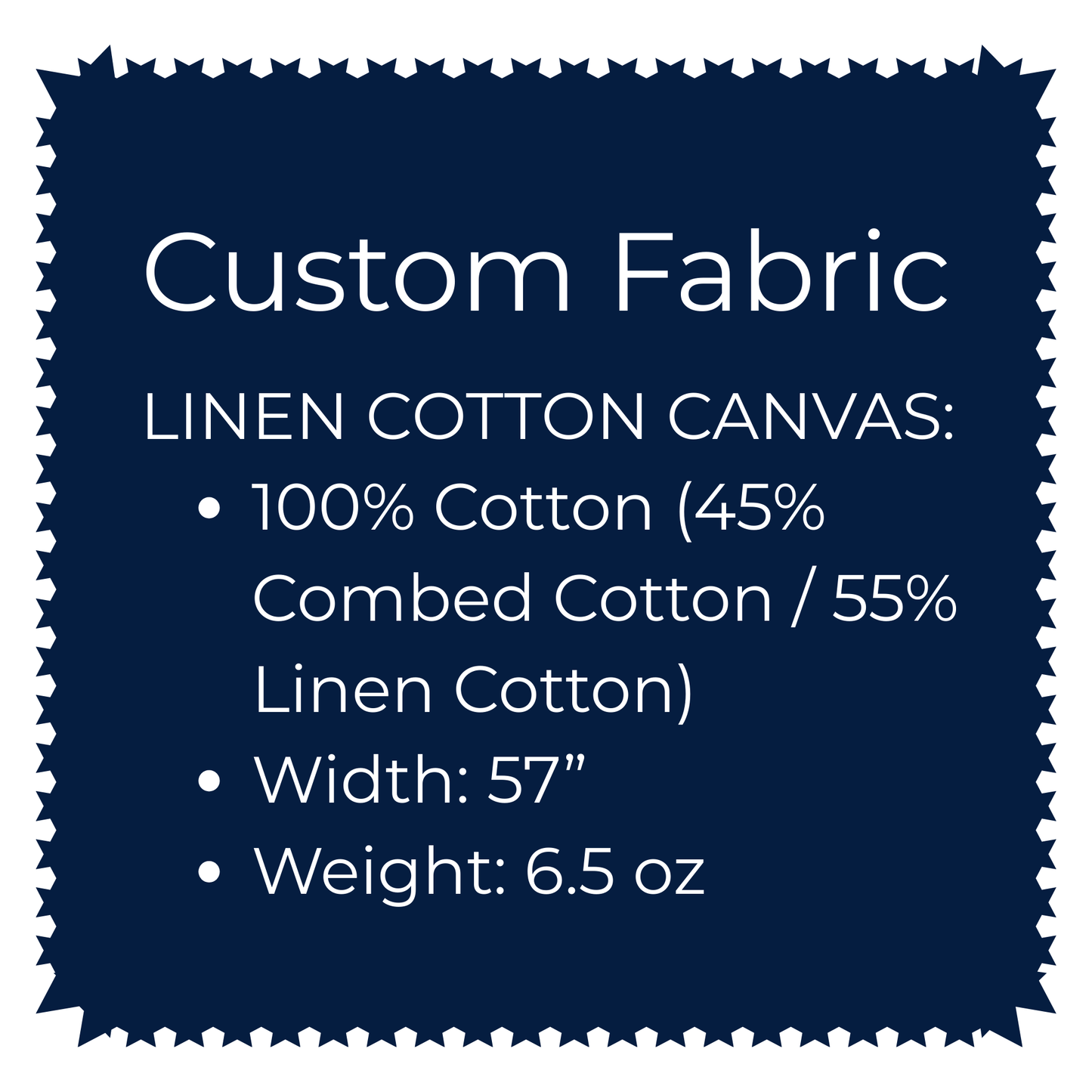 CUSTOM - Fabric