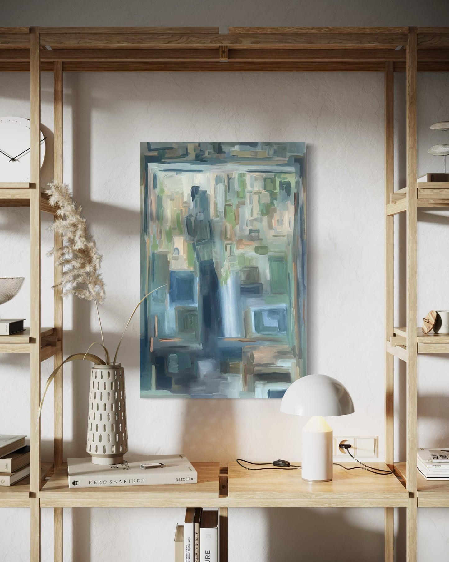 There’s something timeless about art that captures connection without saying a word. “Embrace” is an original fine art painting designed to bring warmth, intimacy, andrefined elegance into a space. Soft movement, layered tones, and expressive brushwork make this piece feel both calming and quietly striking - perfect for collectors drawn to understated luxury. Available now as a one-of-a-kind original for those curating meaningful interiors and meaningful collections.

"Embrace"

36h x 24w x 1.5&nbsp;

Acryl