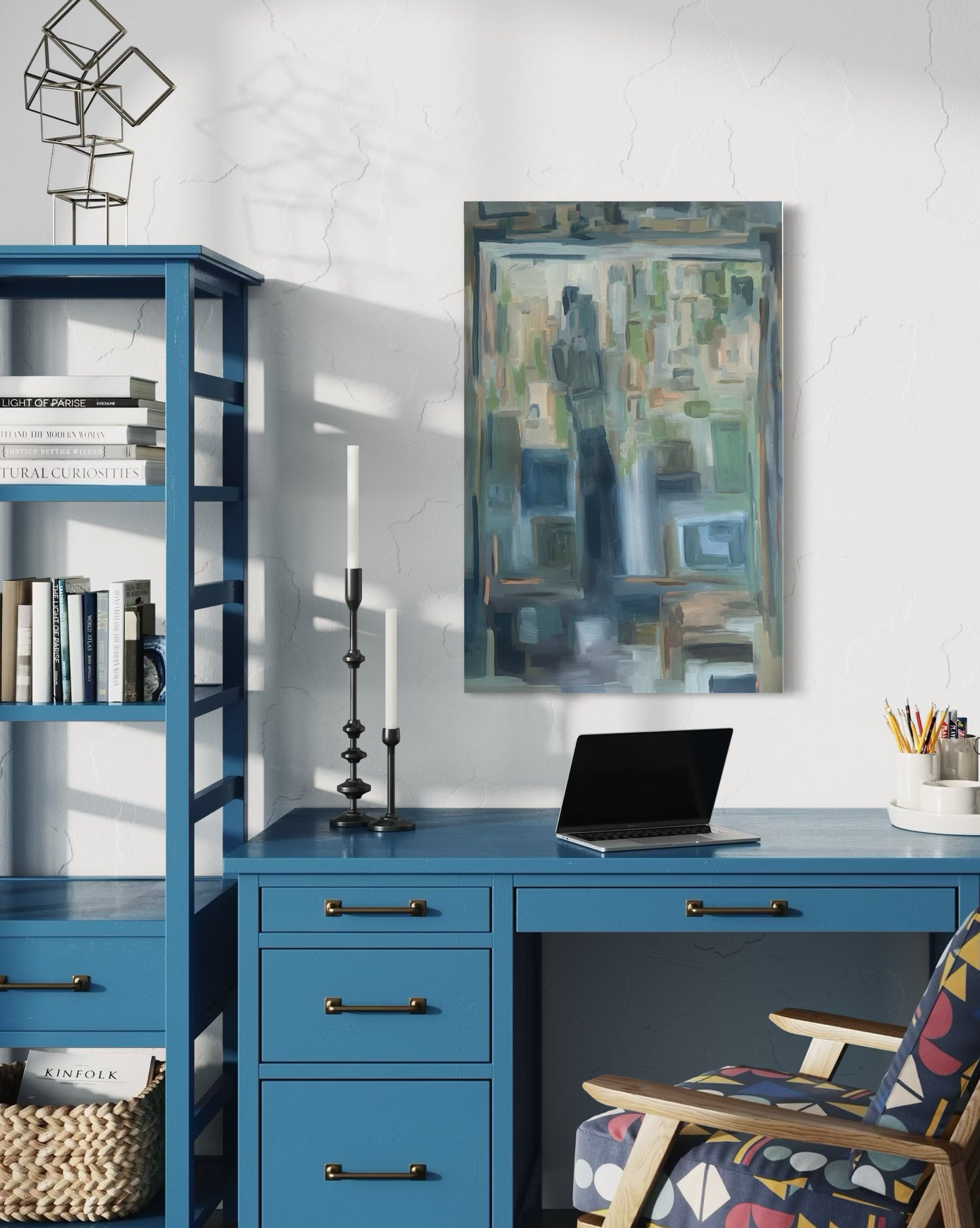 There’s something timeless about art that captures connection without saying a word. “Embrace” is an original fine art painting designed to bring warmth, intimacy, andrefined elegance into a space. Soft movement, layered tones, and expressive brushwork make this piece feel both calming and quietly striking - perfect for collectors drawn to understated luxury. Available now as a one-of-a-kind original for those curating meaningful interiors and meaningful collections.

"Embrace"

36h x 24w x 1.5&nbsp;

Acryl