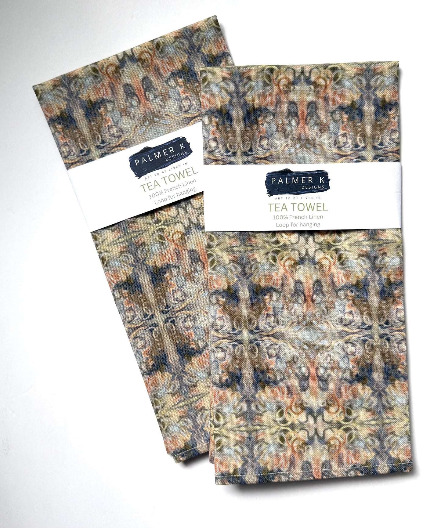 Rooted Harmony Heirloom French Linen Tea Towel - (RC/P1)