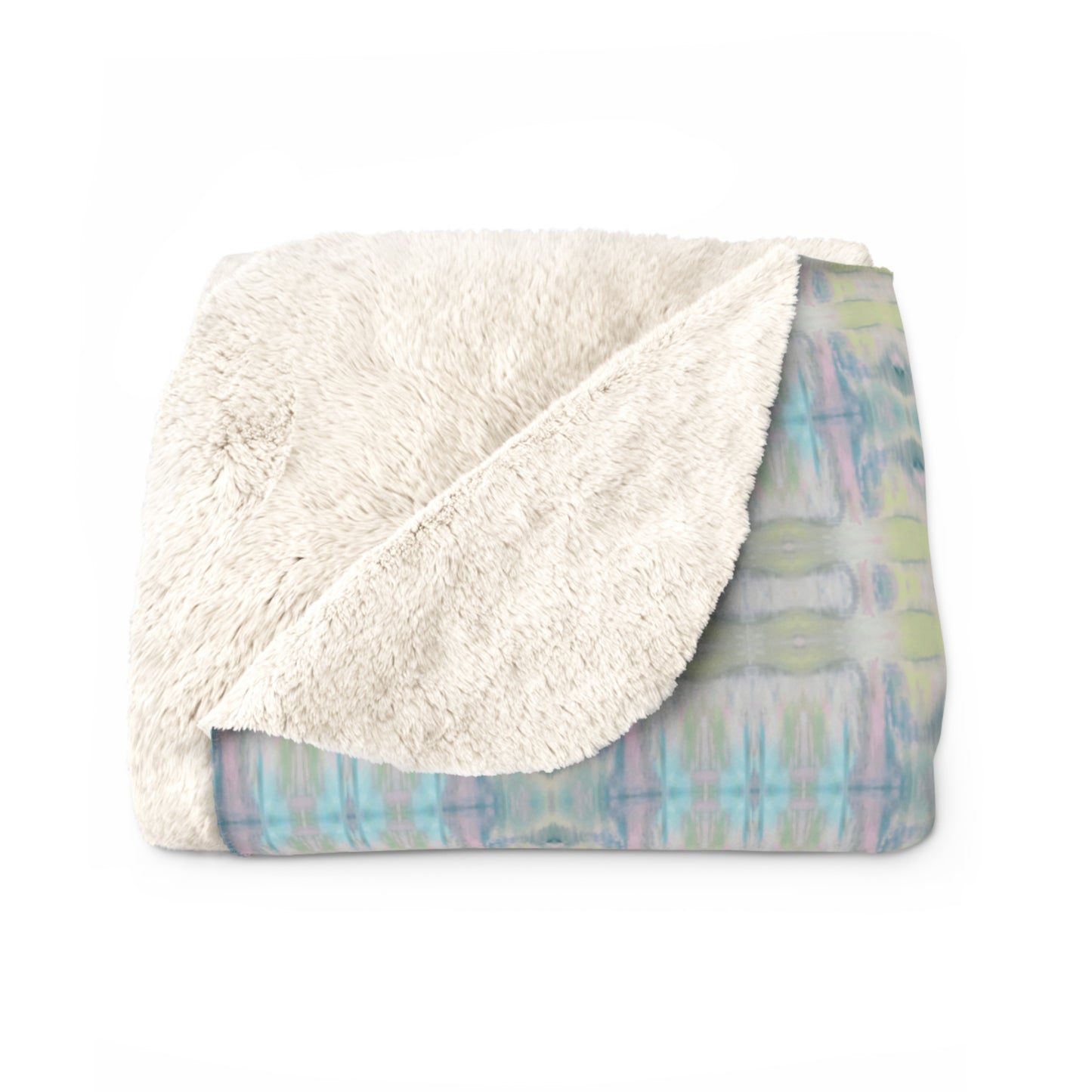Infant / Toddler Sherpa Throw Blanket - South Beach Tides (SING/P6)