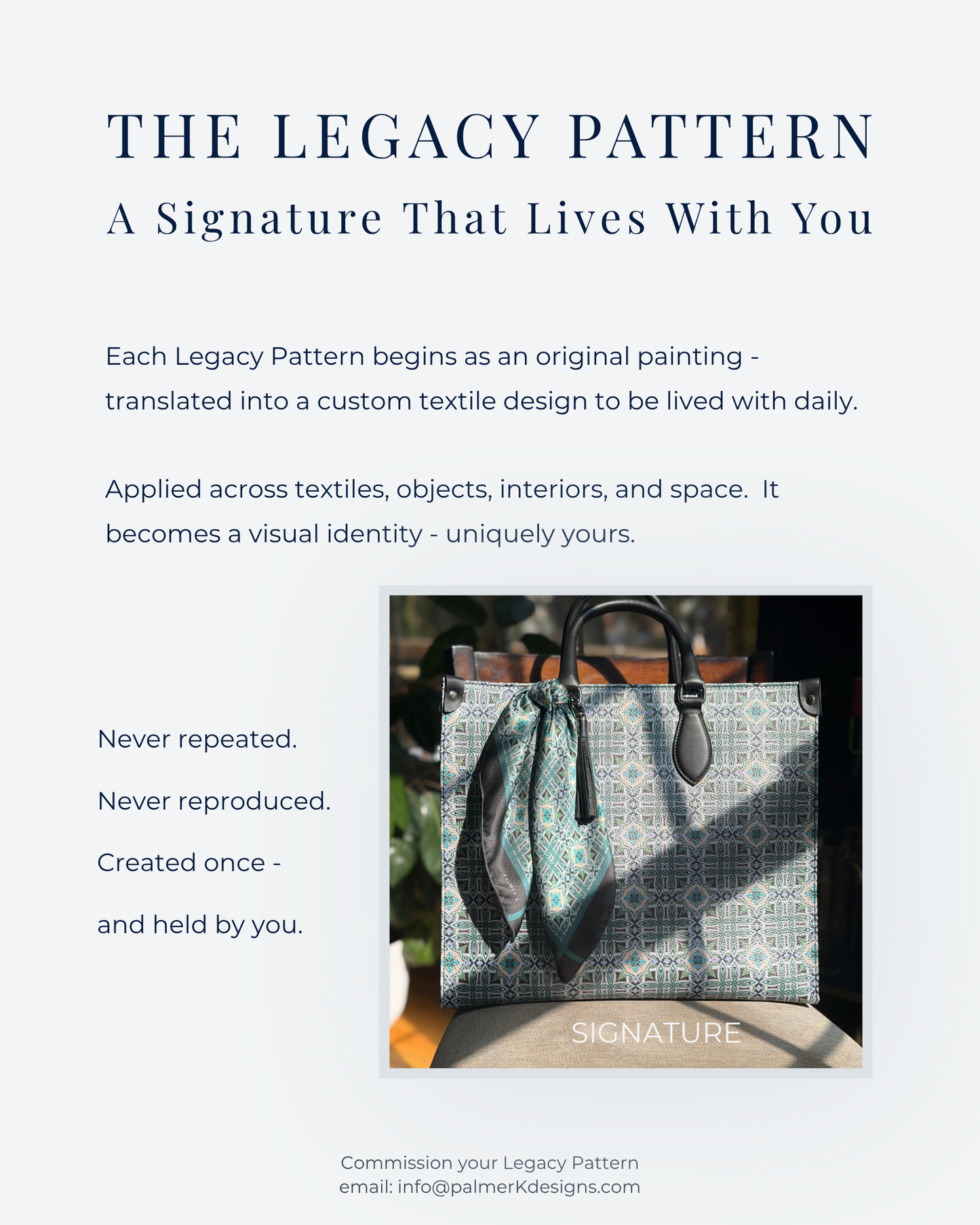 The Legacy Pattern Commission