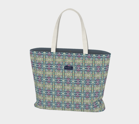 Market Tote - Love is a Vibe (LV/P0)