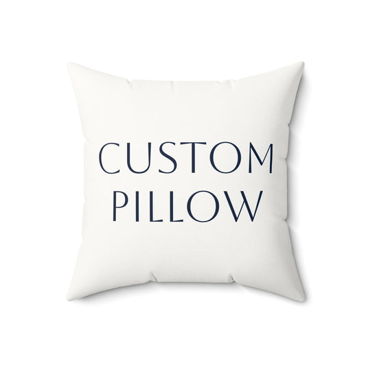 CUSTOM - Velvet Pillow