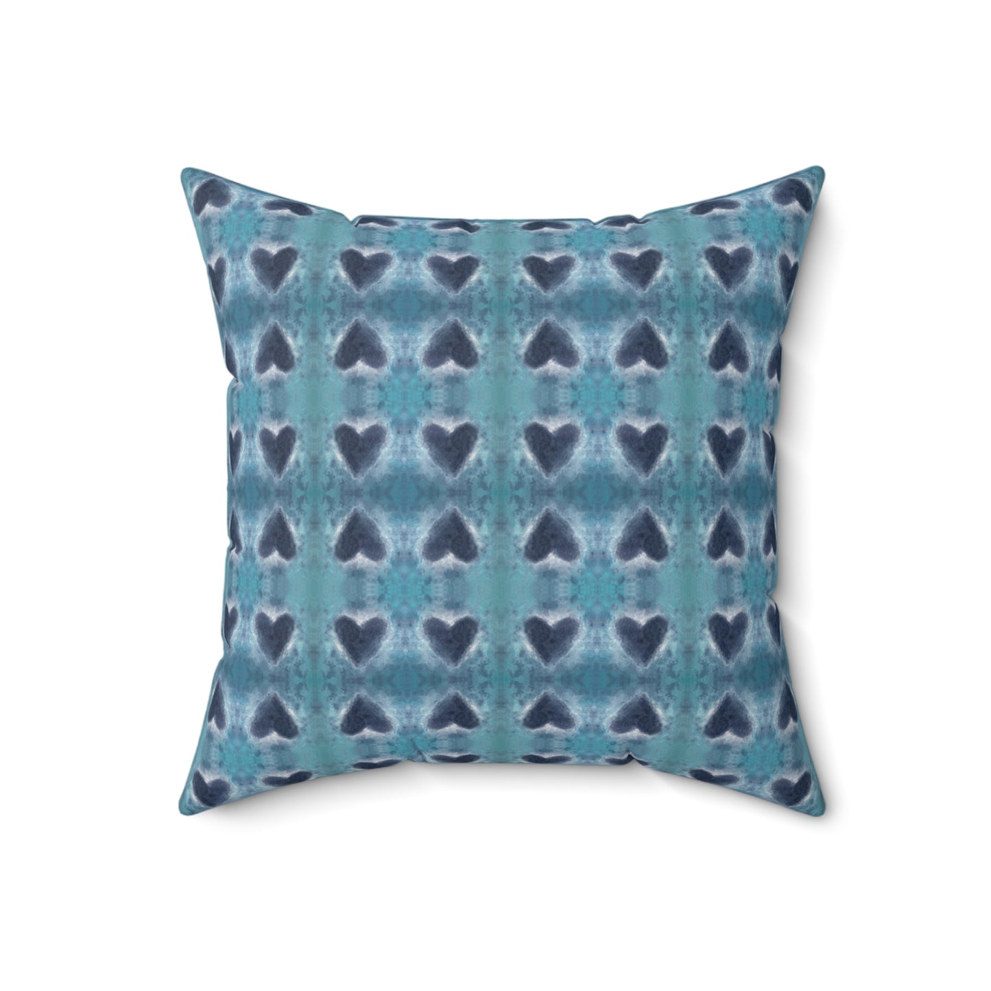 Square Pillow - Midnight Blue Hearts (SS/P1)