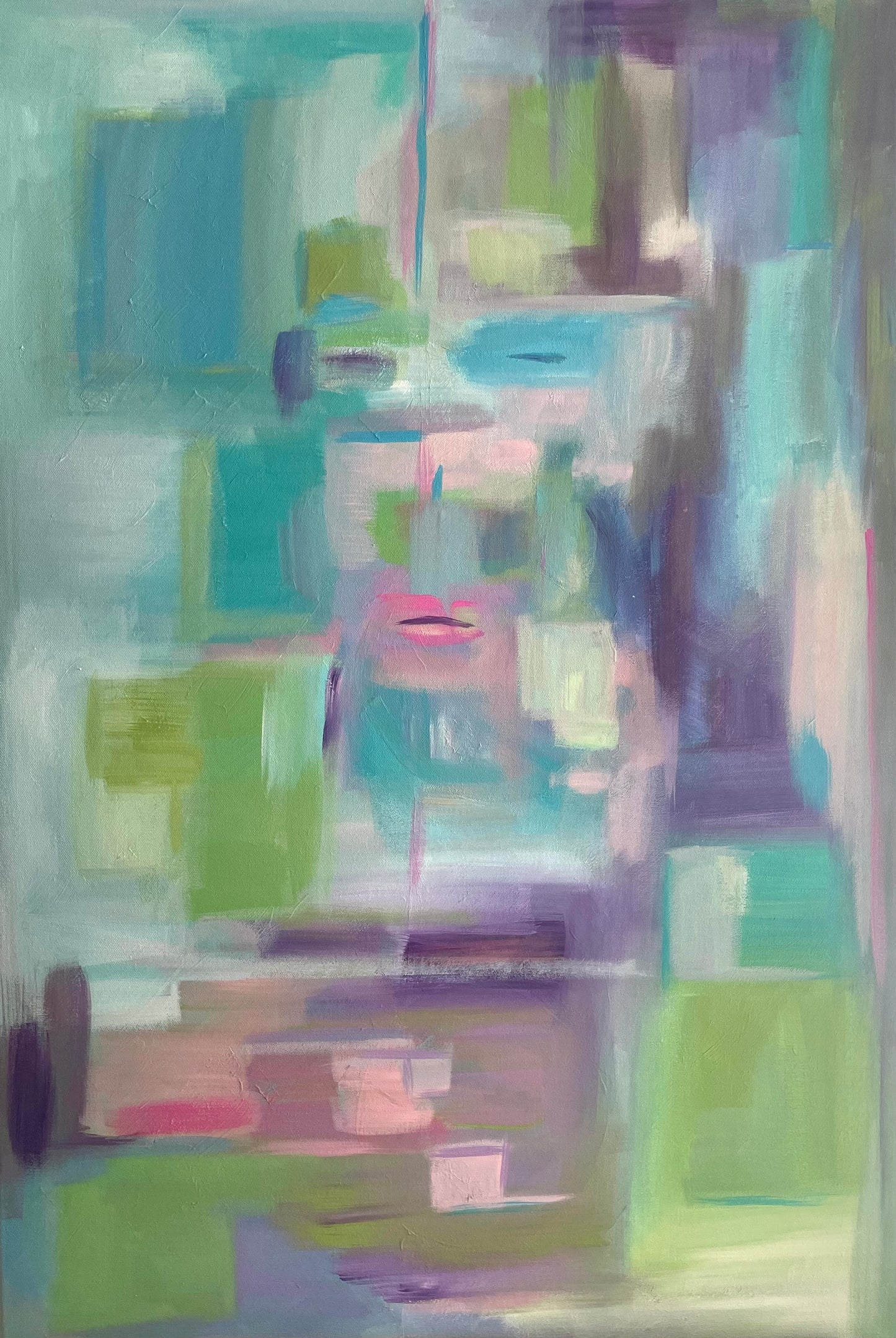 "Pressed Against the Glass - Winter's Wait"